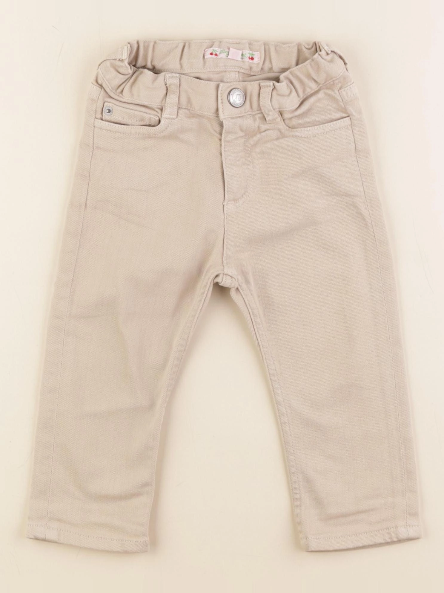 Bonpoint - jean beige - 18 mois