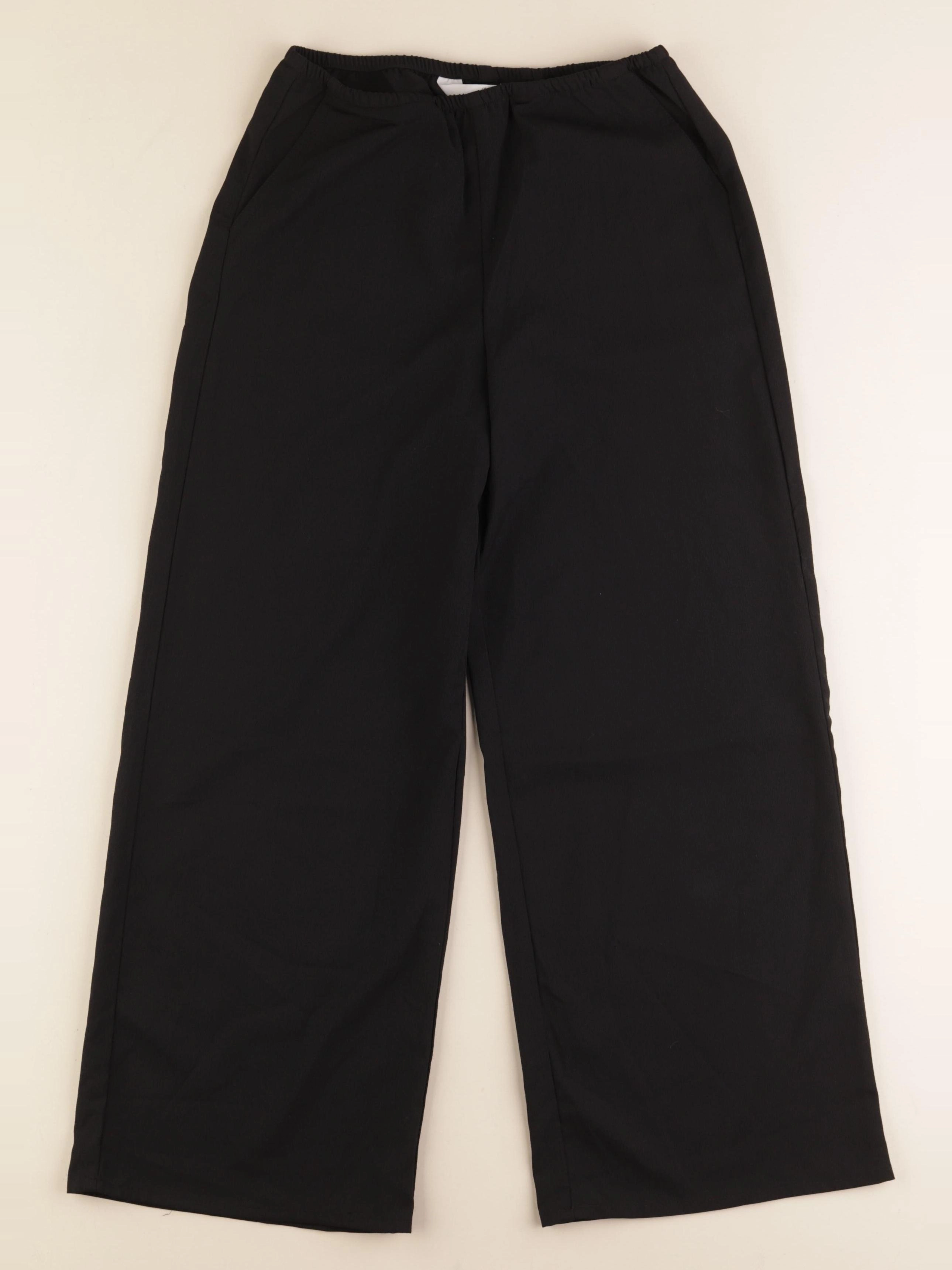 H&M - pantalon noir - 9/10 ans