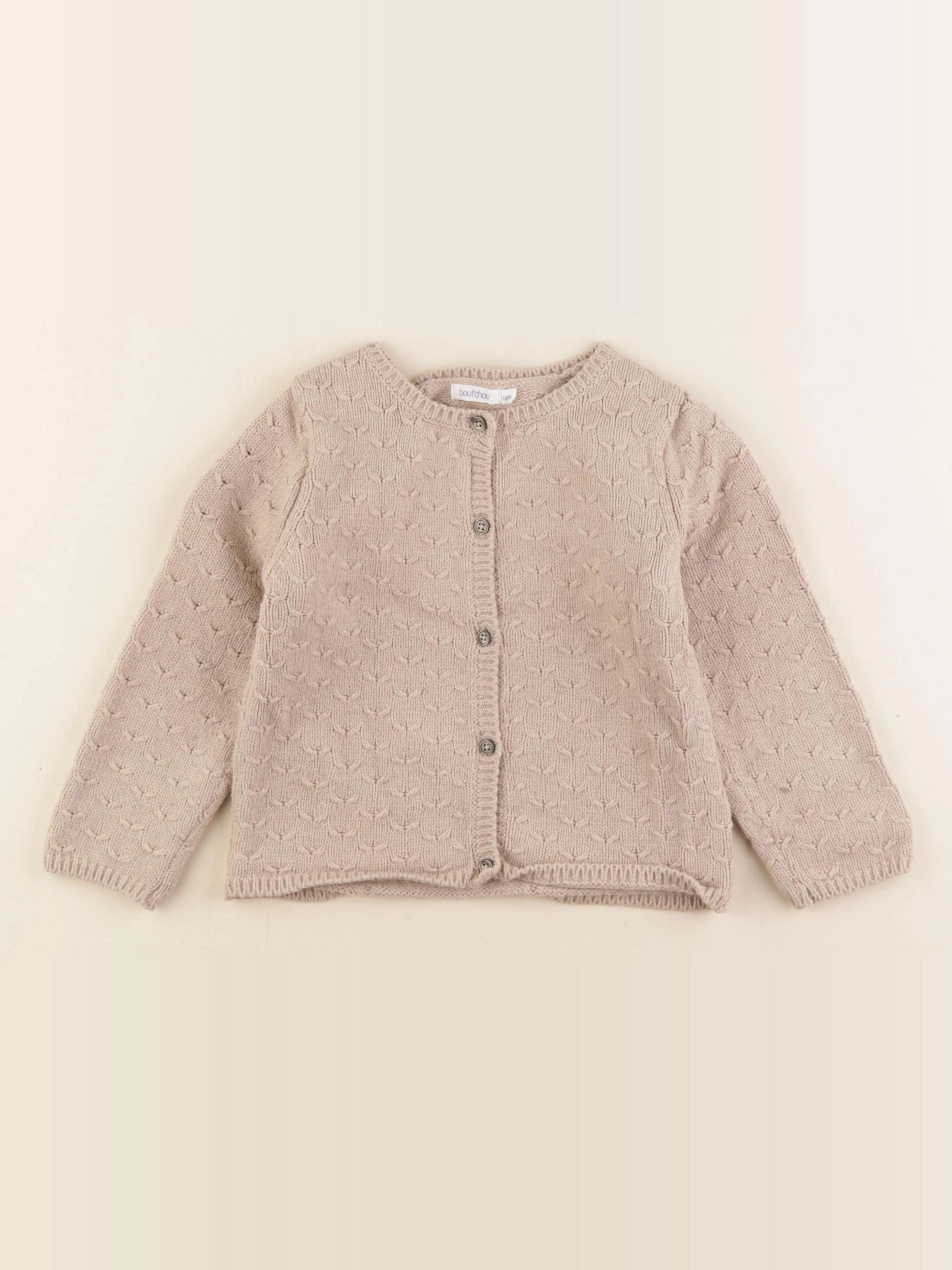 Boutchou - gilet beige - 18 mois