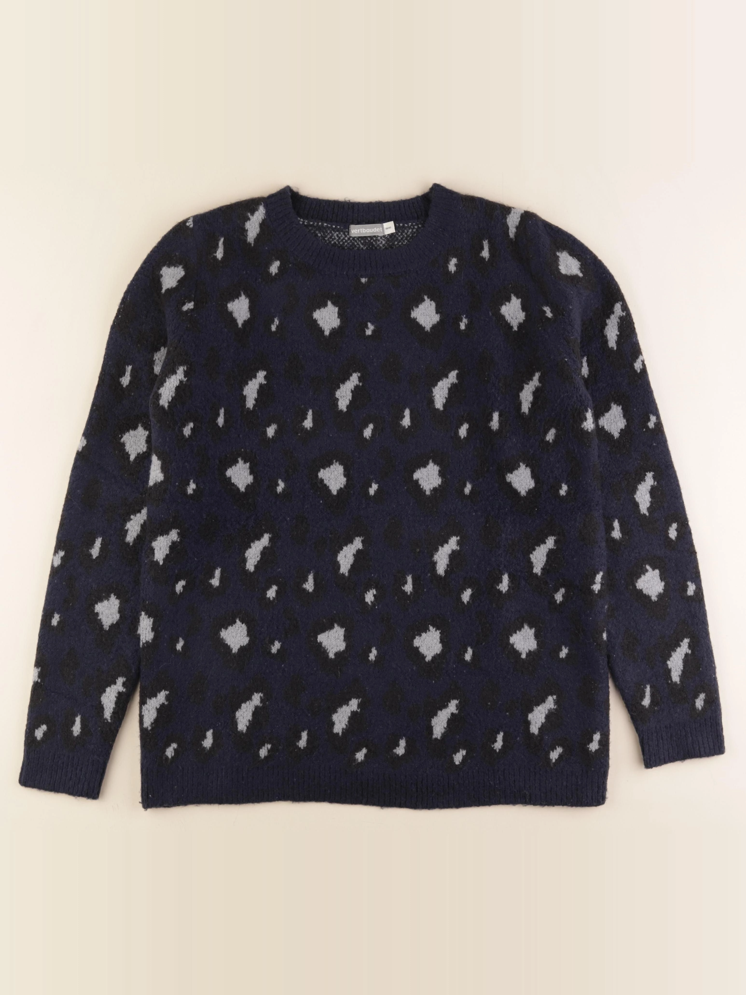 Vertbaudet - pull grossesse bleu - 38 à 40