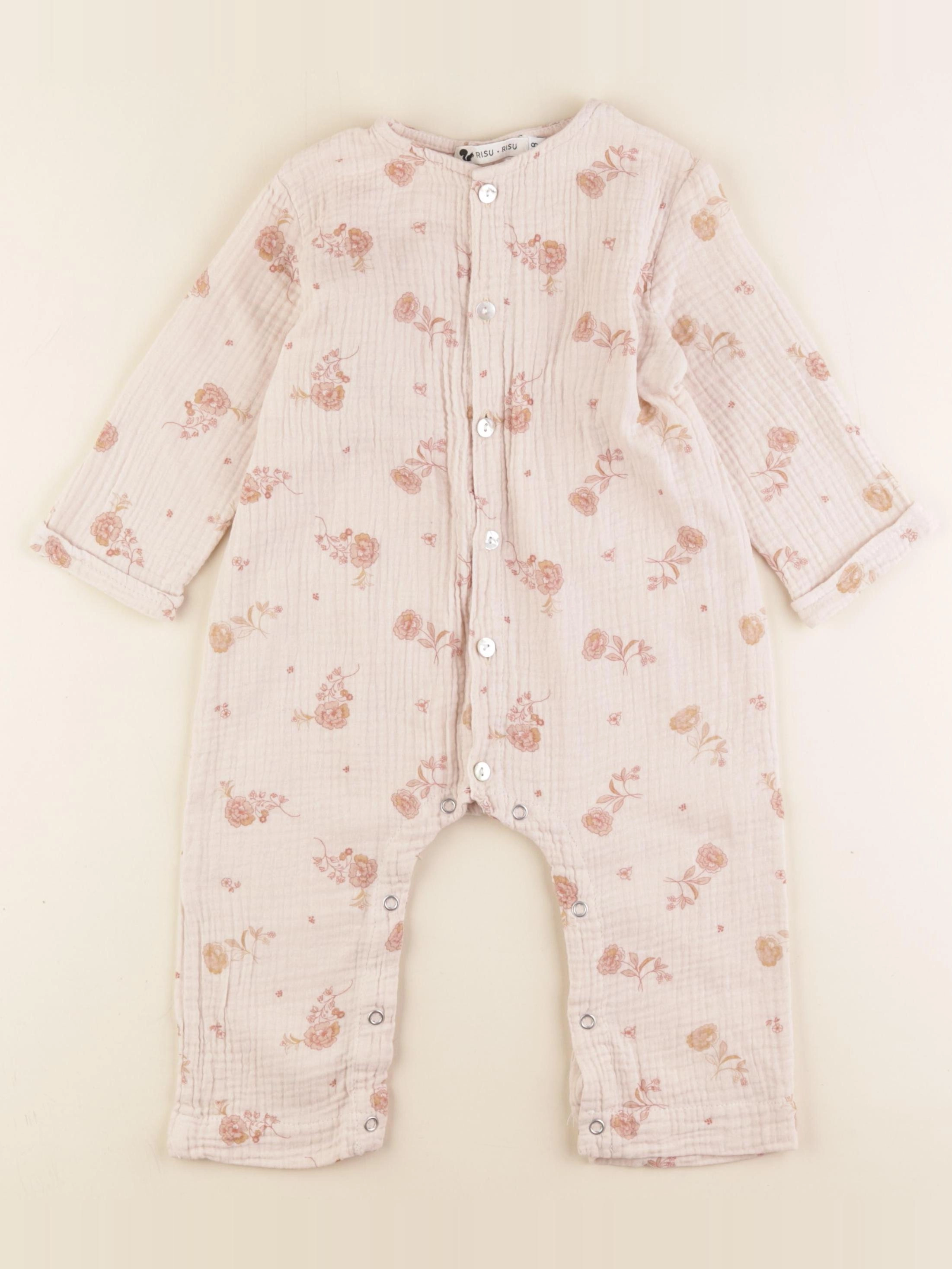 Risu Risu - combinaison rose - 18 mois