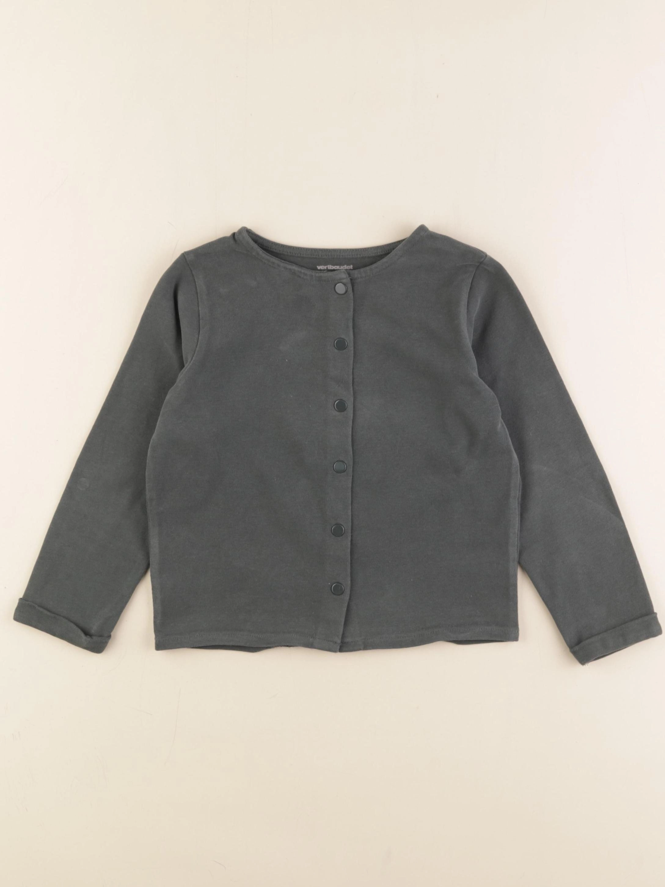 Vertbaudet - gilet vert - 5 ans