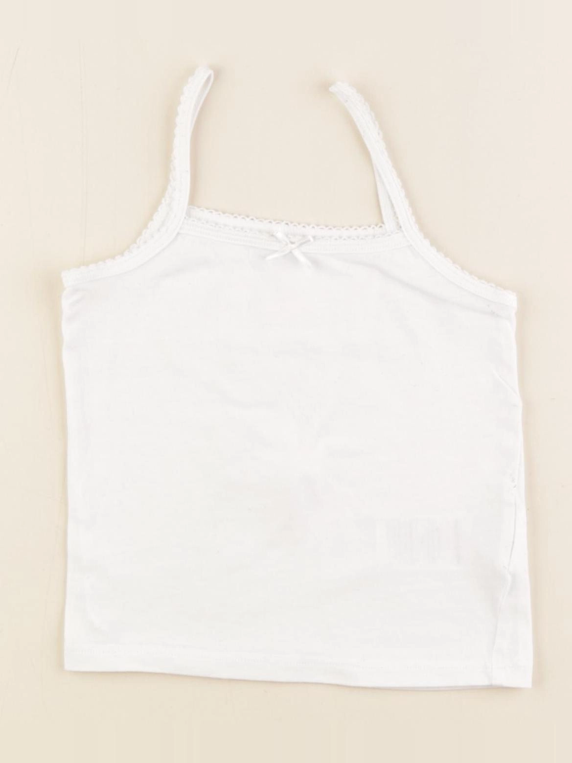 Vertbaudet - maillot de corps blanc - 2 ans
