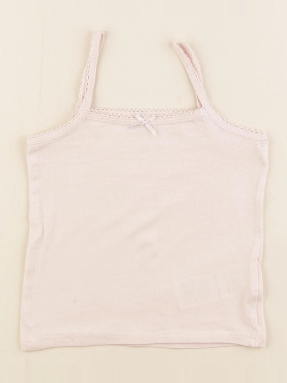 Vertbaudet - maillot de corps rose - 2 ans