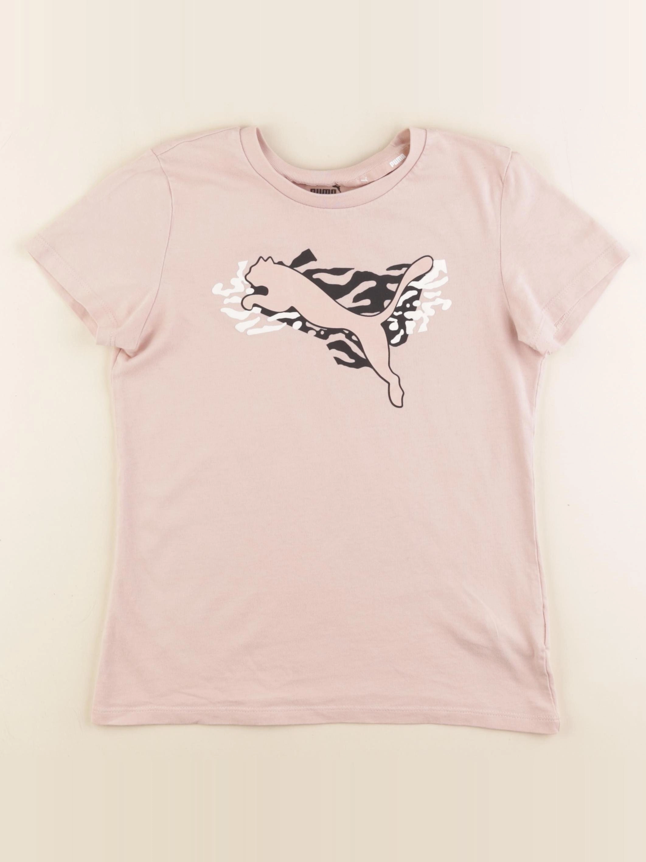 Puma - tee-shirt rose - 11/12 ans