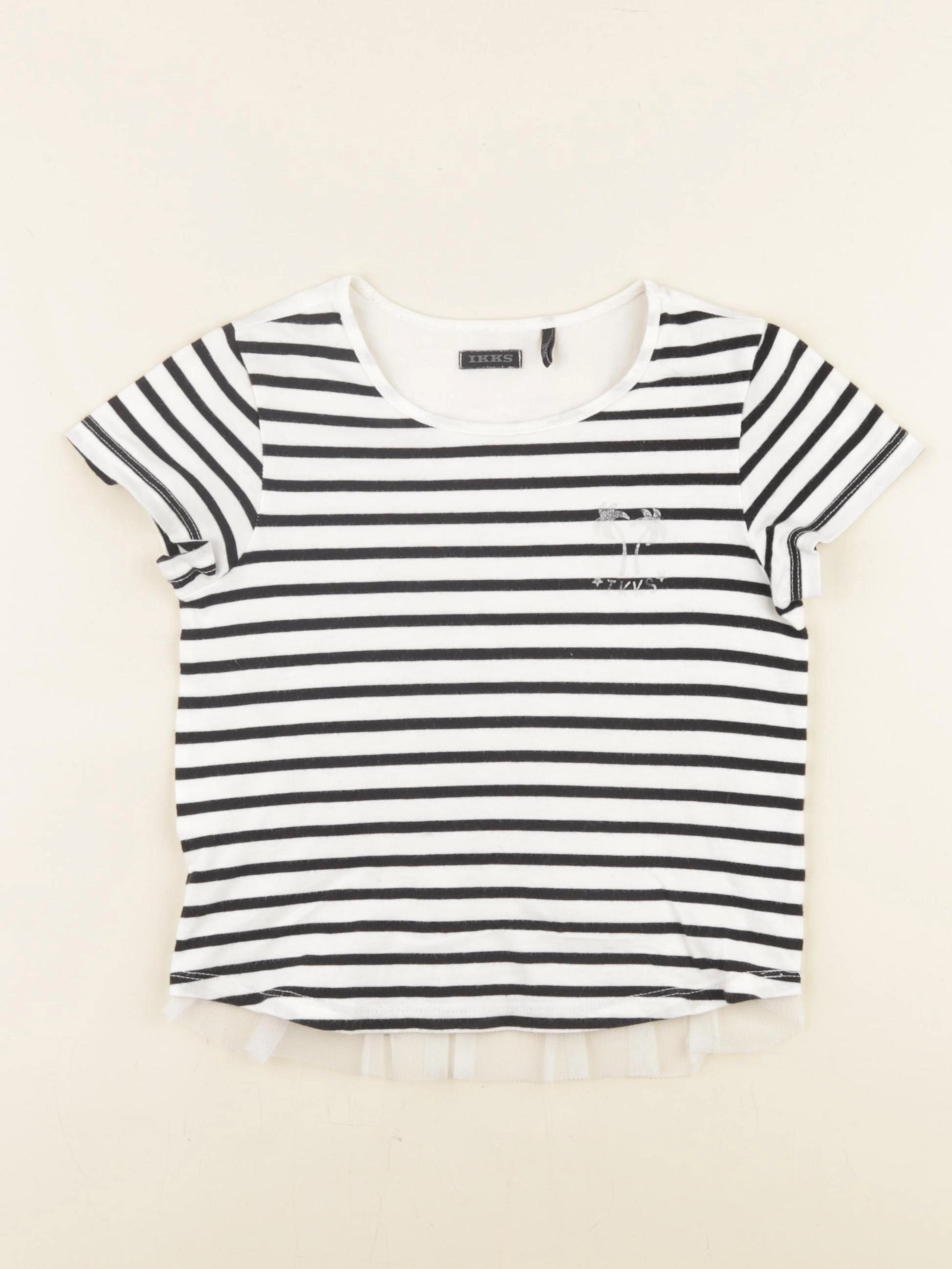 IKKS - tee-shirt bleu - 6 ans