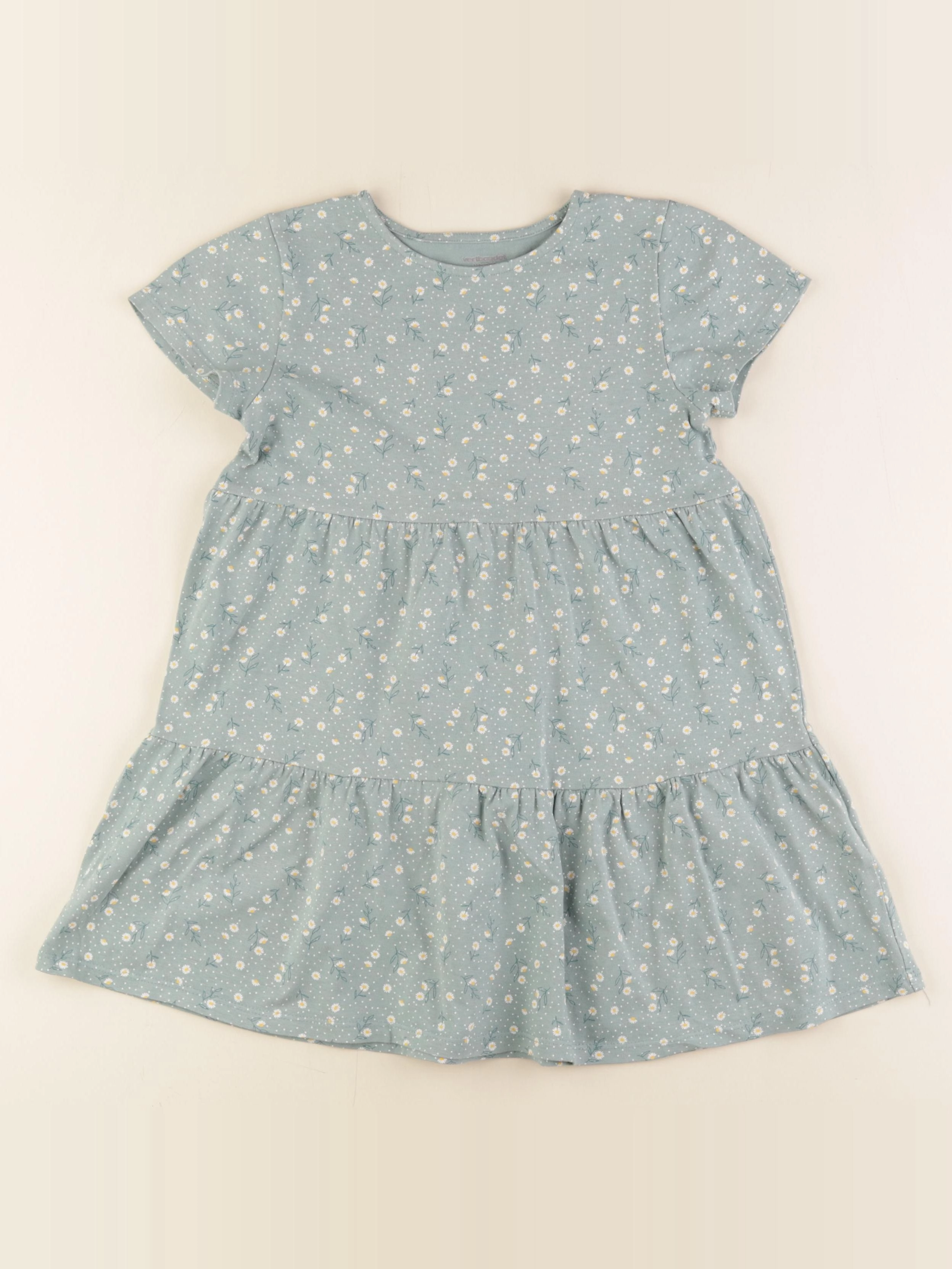 Vertbaudet - robe bleu - 6 ans