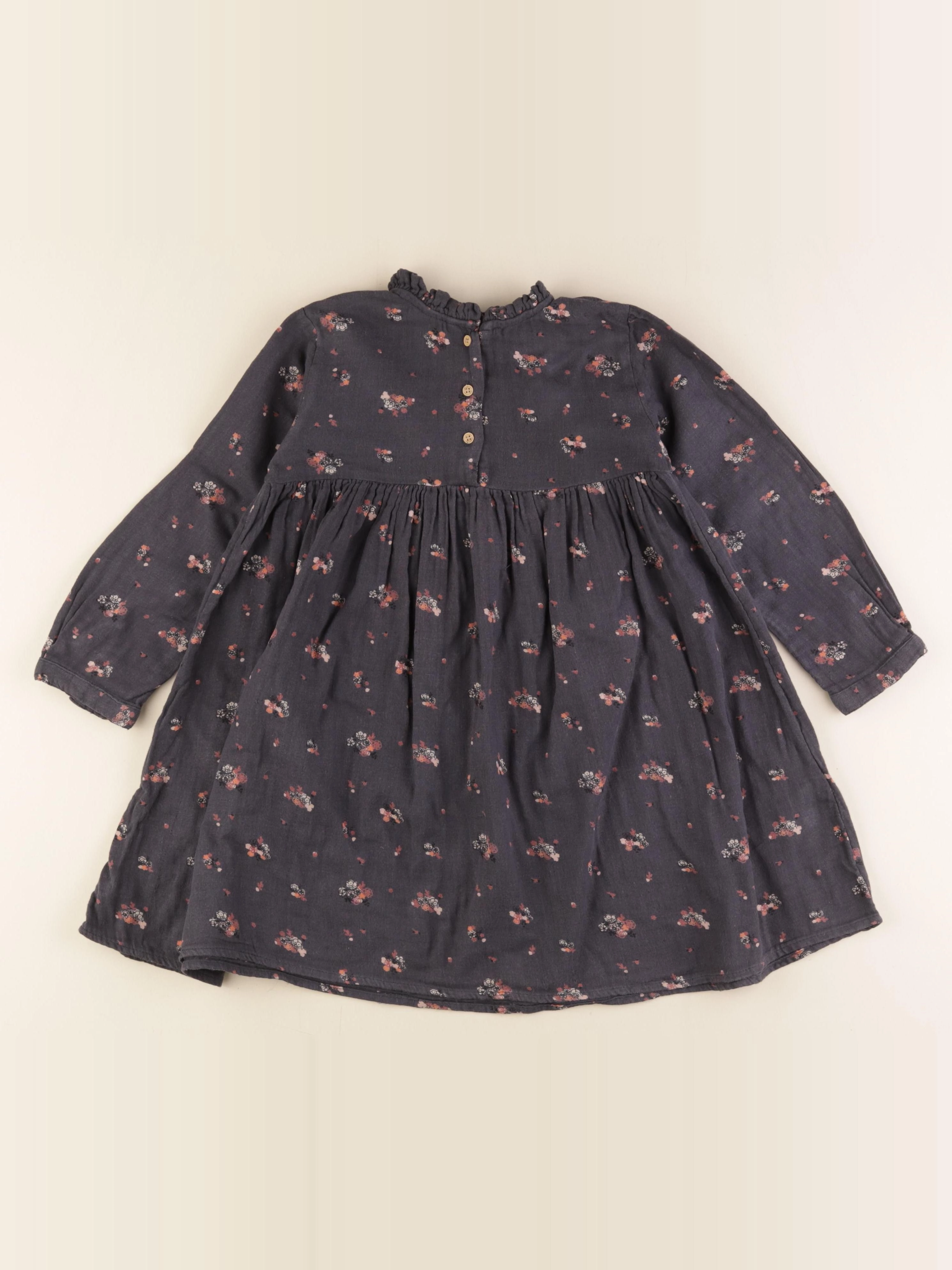 Vertbaudet - robe bleu - 5 ans