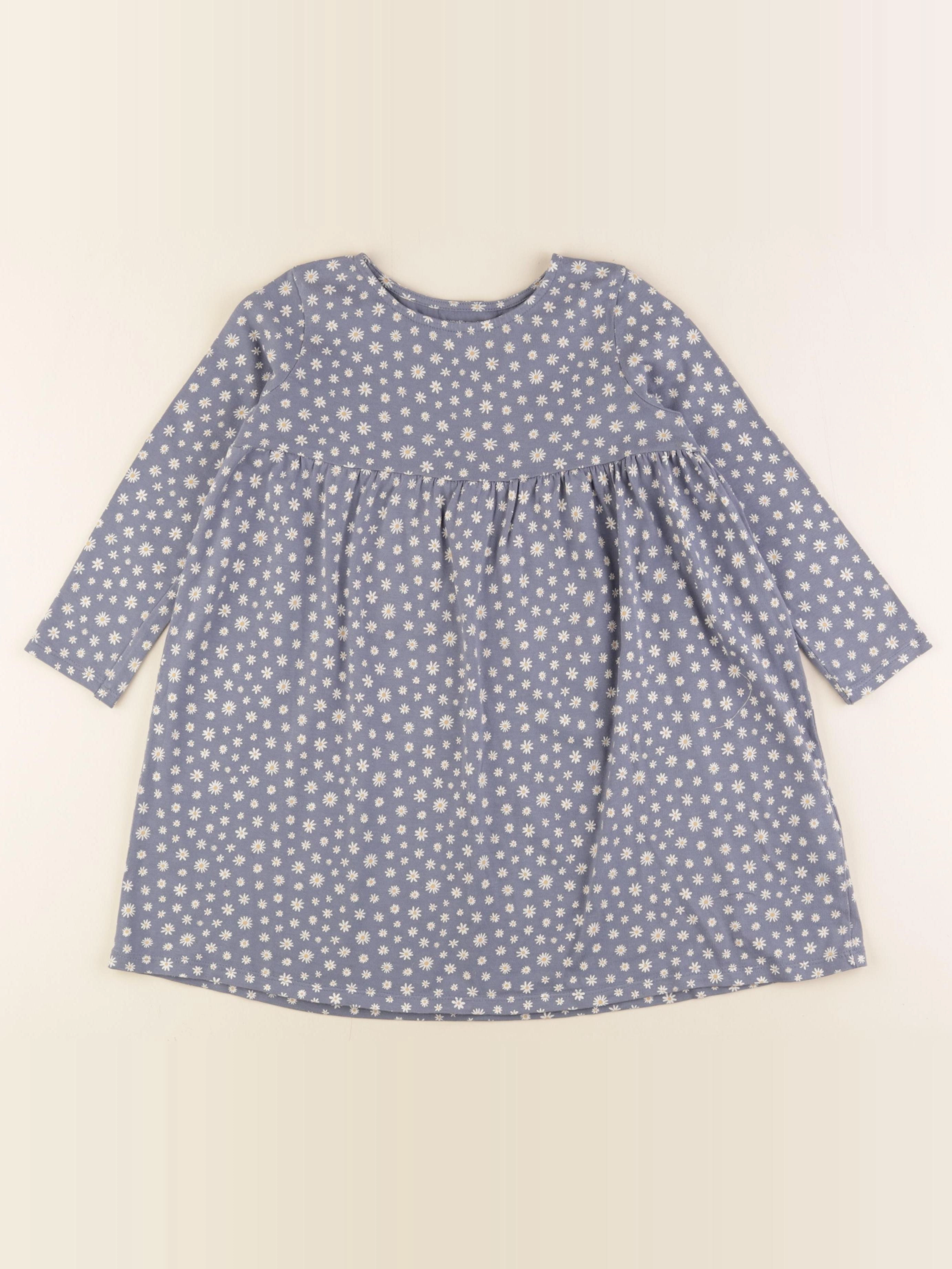 Vertbaudet - robe bleu - 5 ans