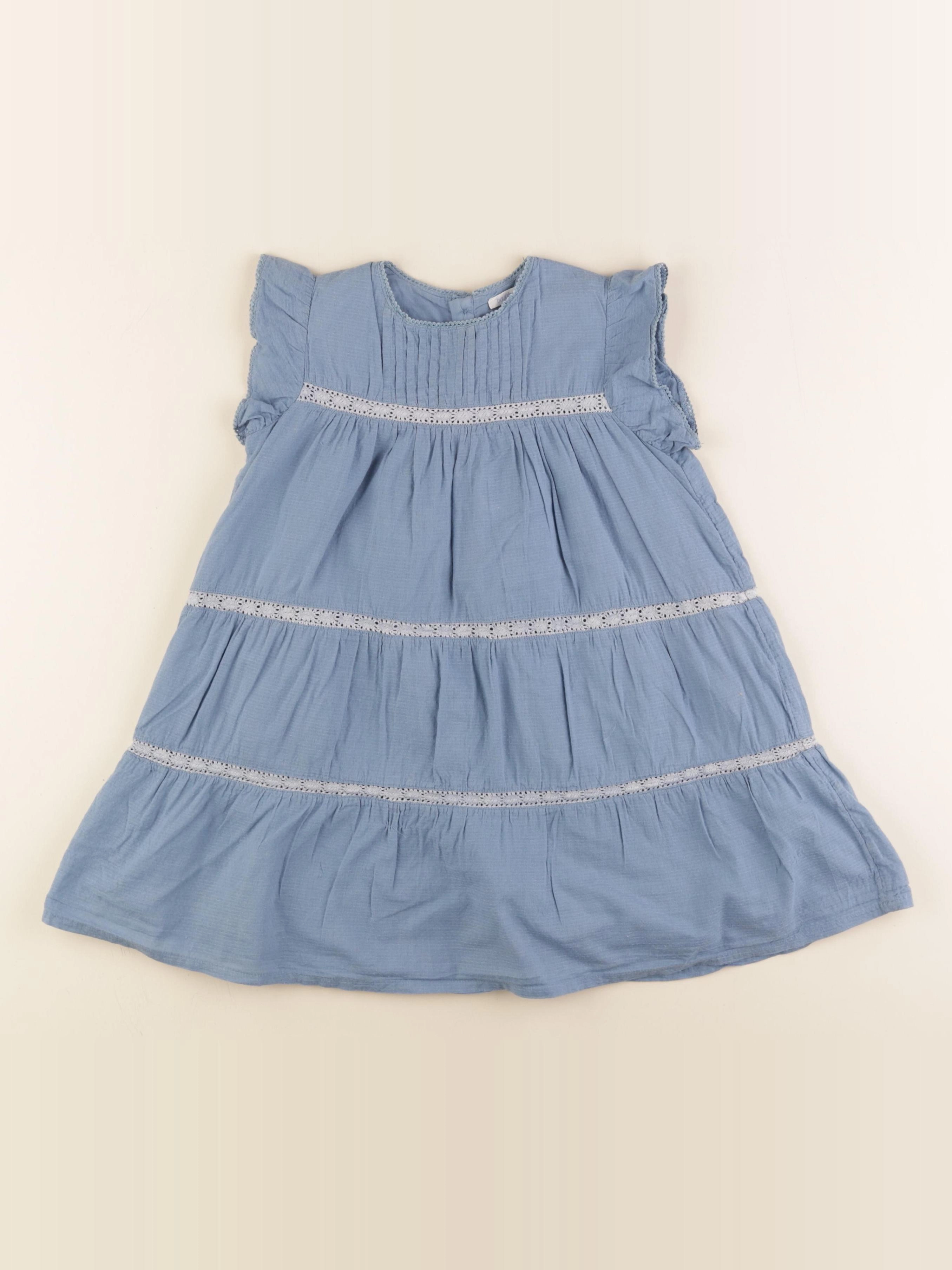 Boutchou - robe bleu - 36 mois