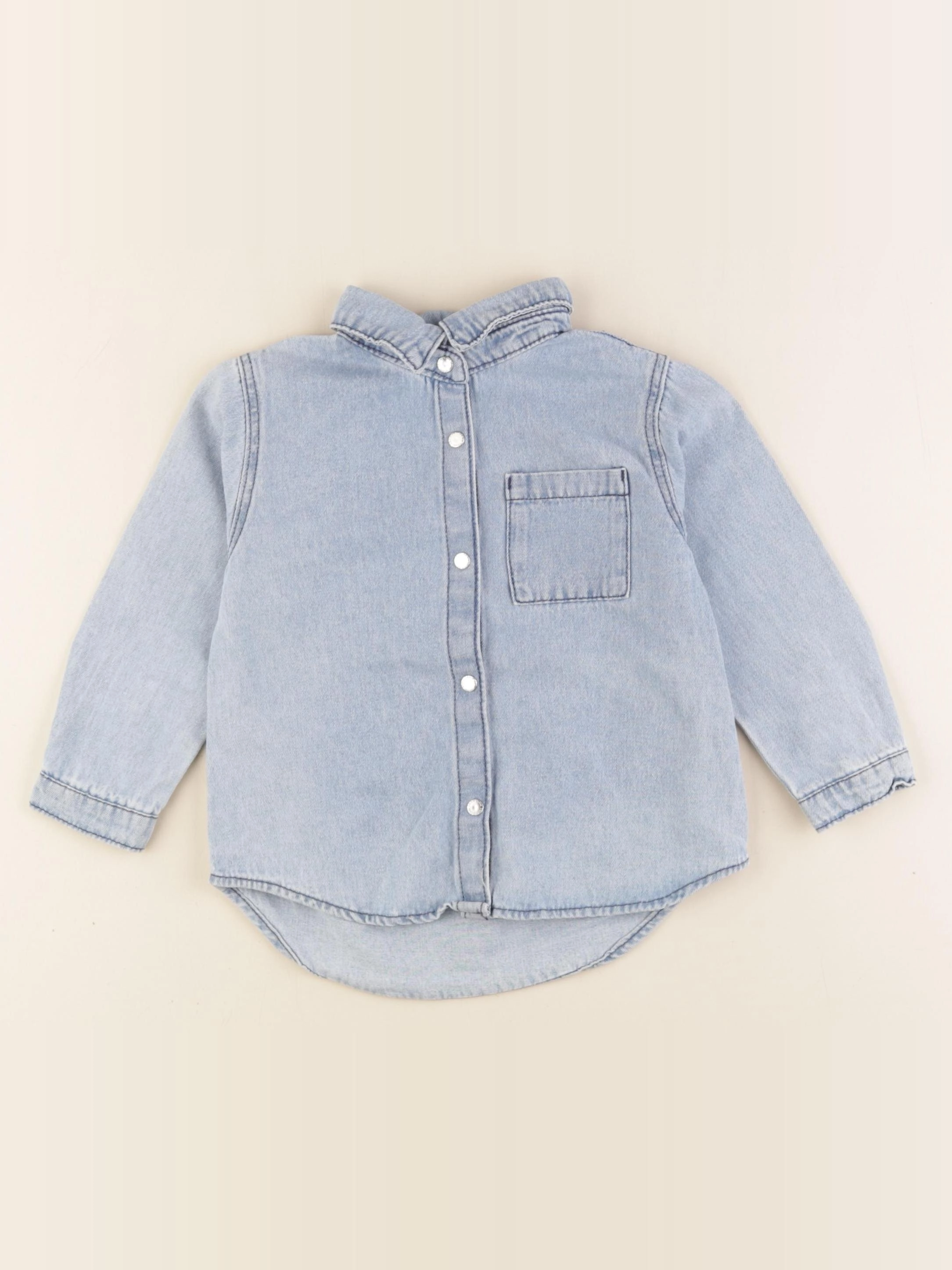 Zara - chemise bleu - 12/18 mois