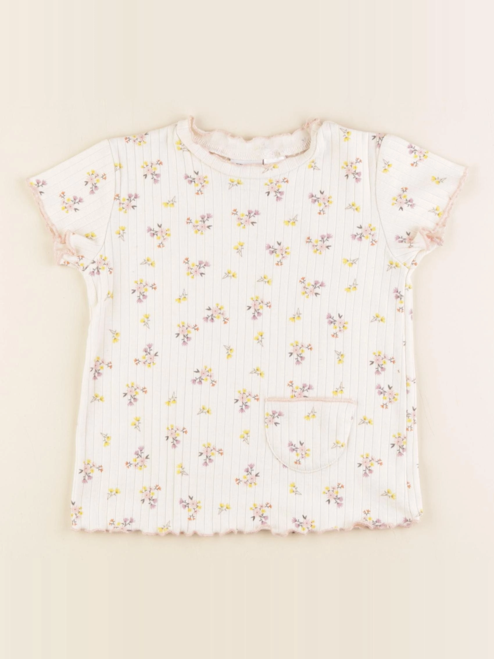 Zara - tee-shirt multicolore - 18/24 mois