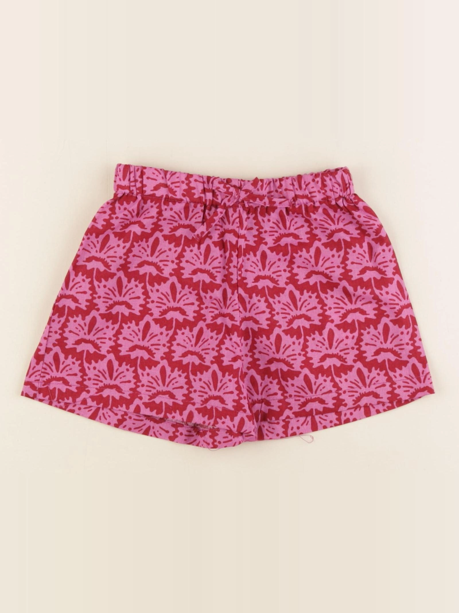 Zara - short rose, rouge - 2/3 ans