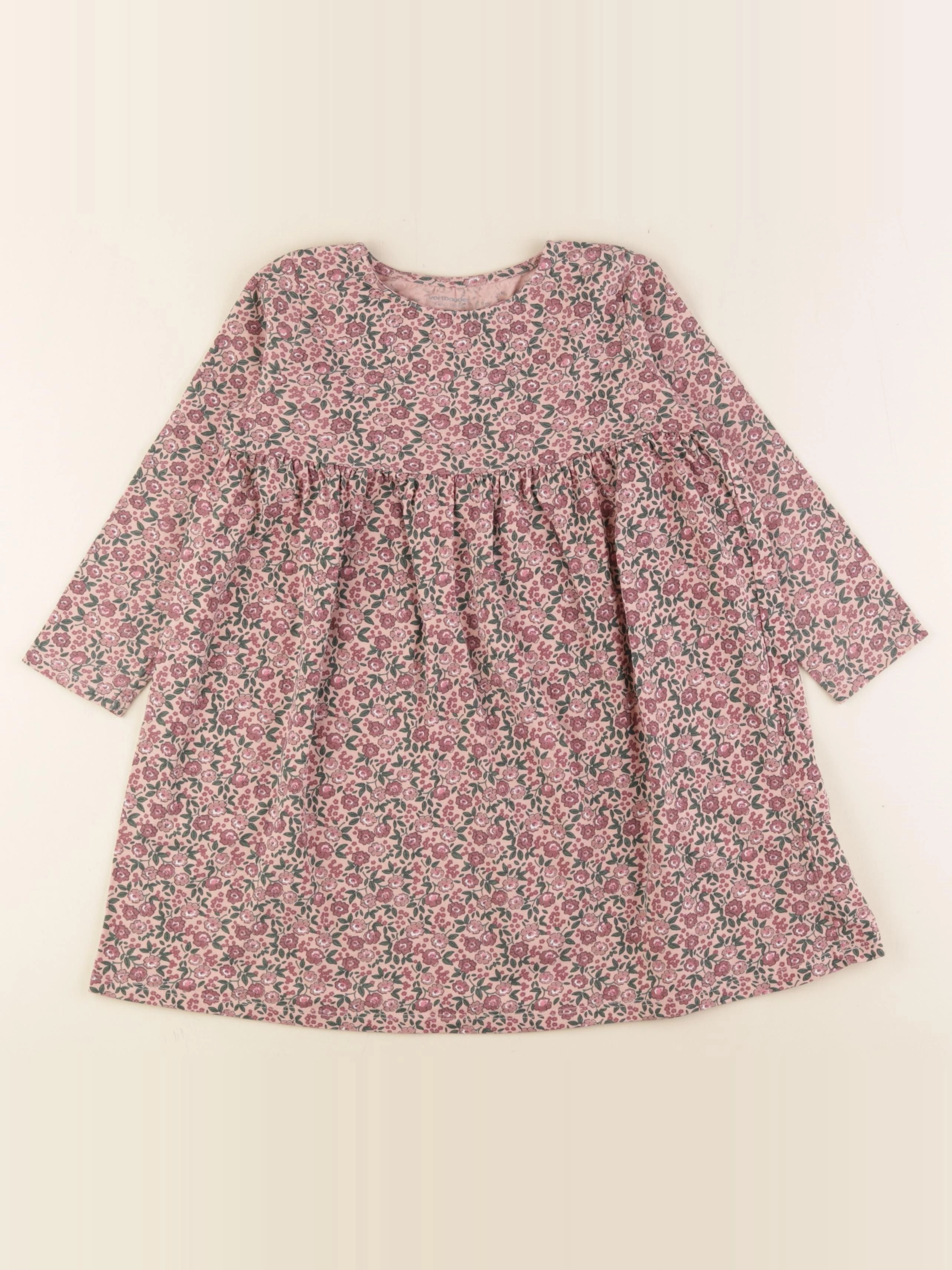 Vertbaudet - robe rose - 5 ans