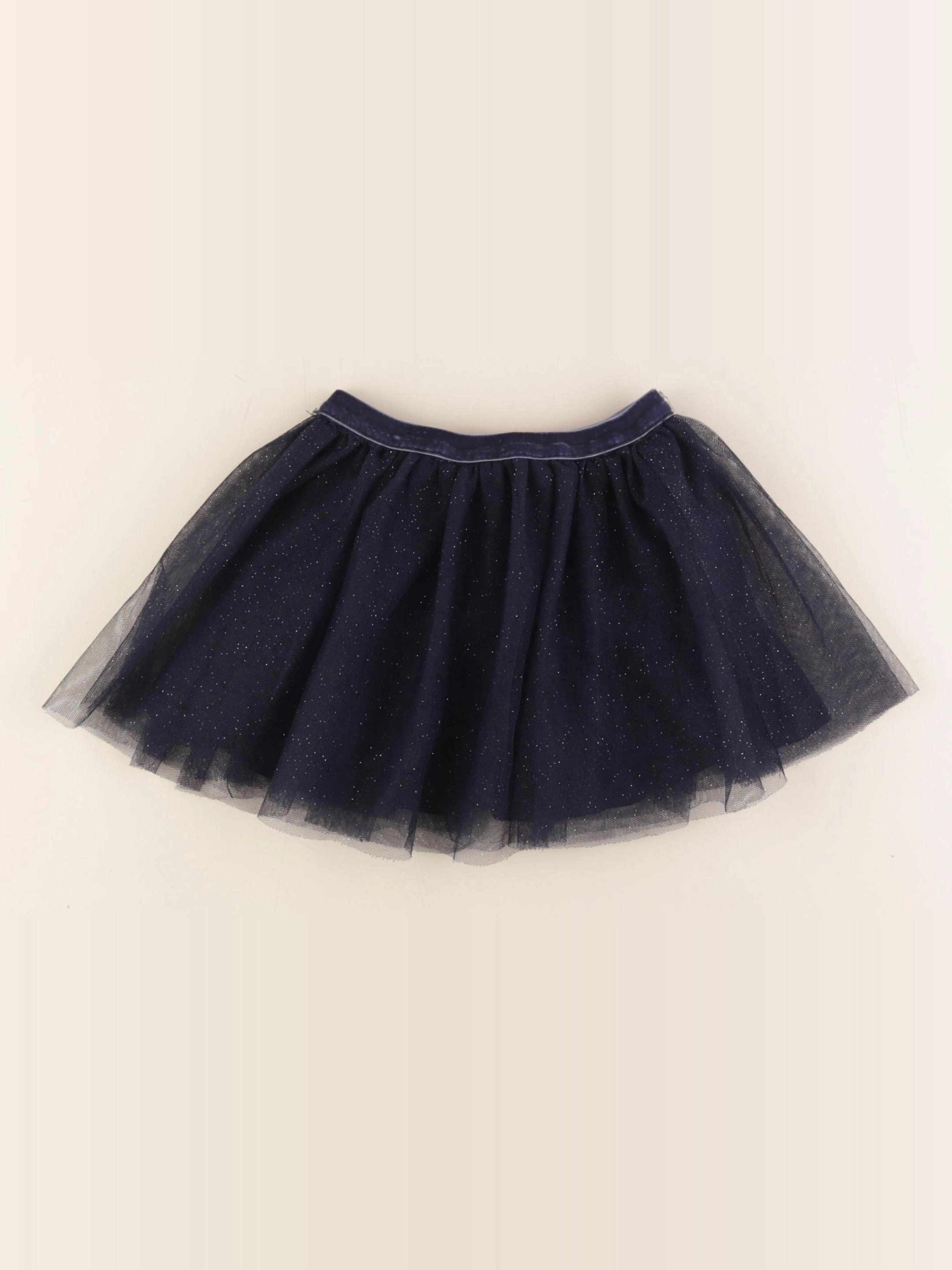 Vertbaudet - jupe bleu - 2 ans