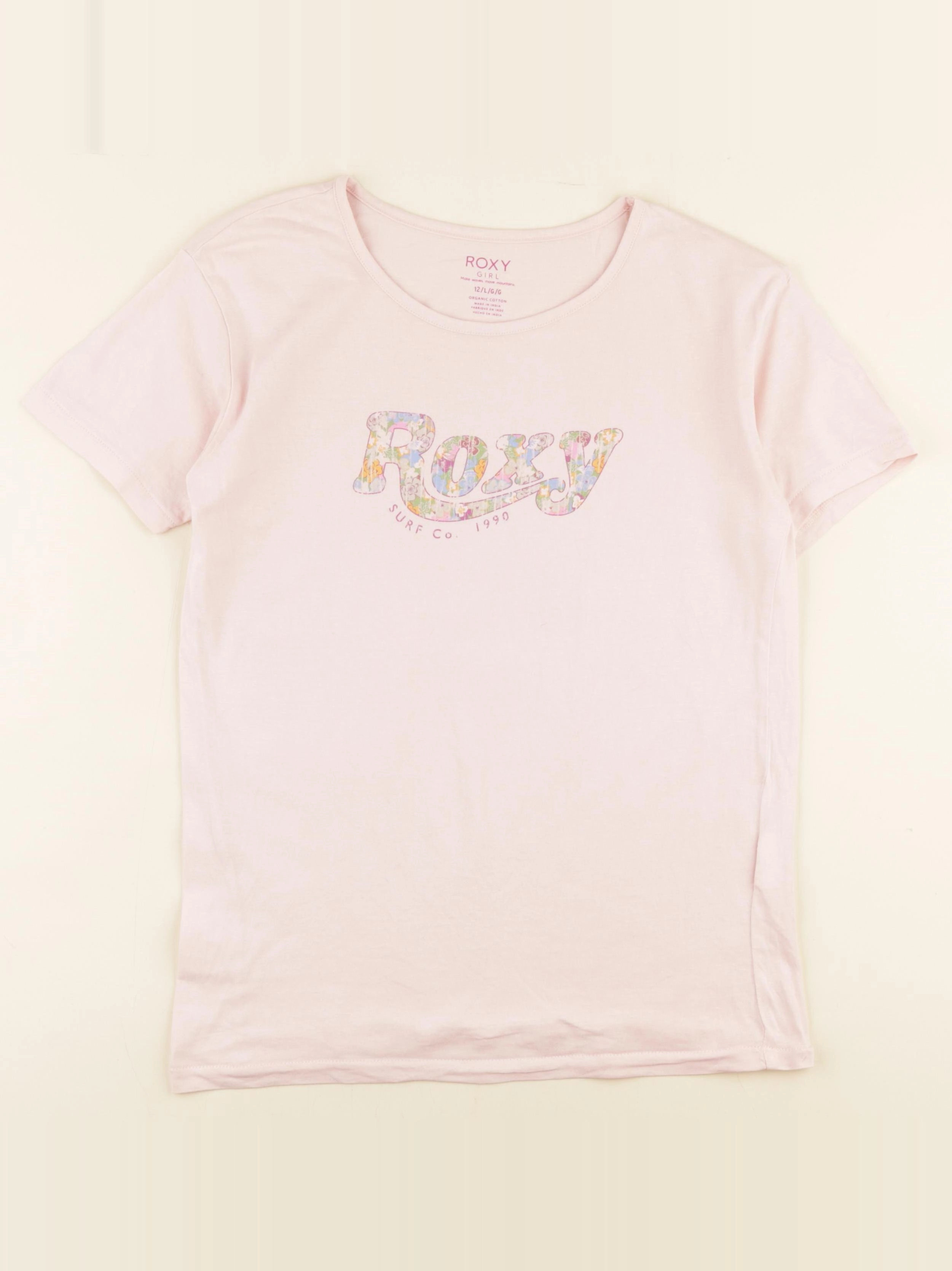 Roxy - tee-shirt rose - 12 ans