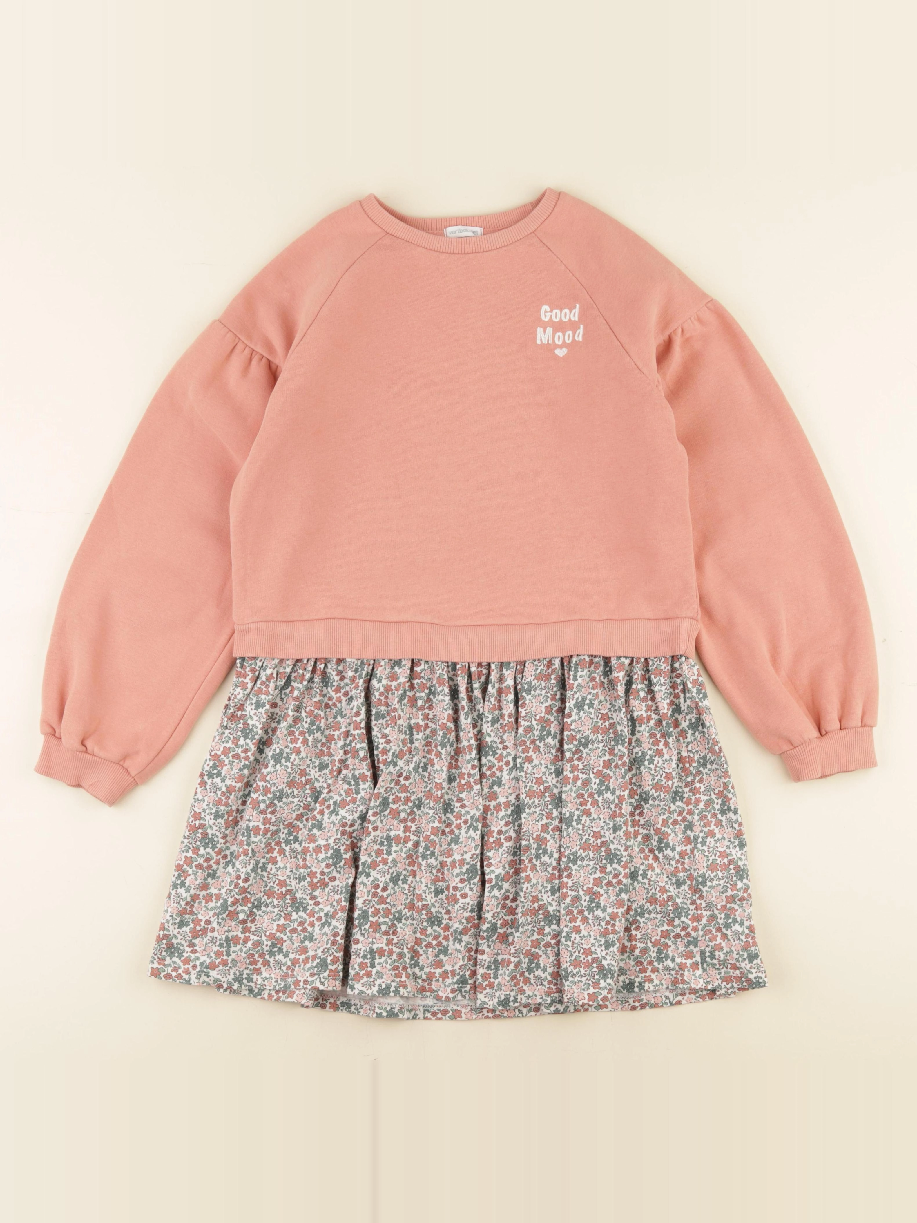 Vertbaudet - robe multicolore - 10 ans