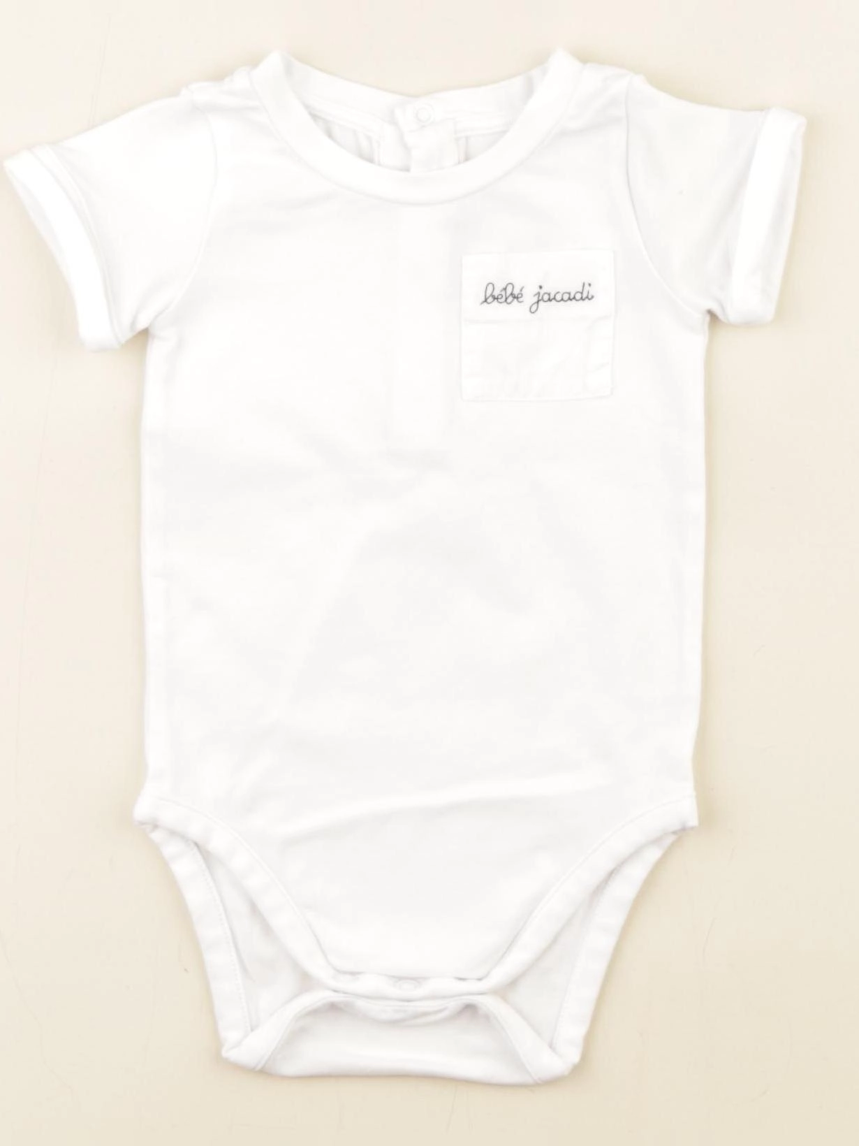 Jacadi - body blanc - 6 mois