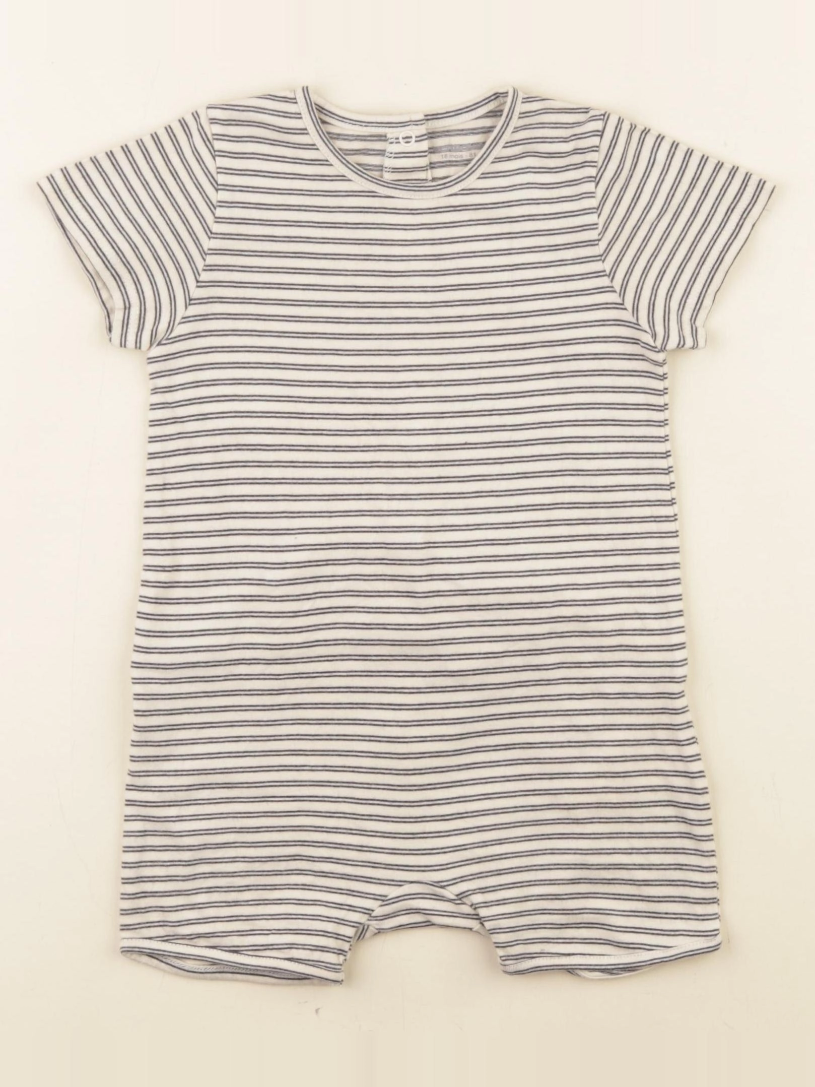 Vertbaudet - pyjama coton marron - 18 mois