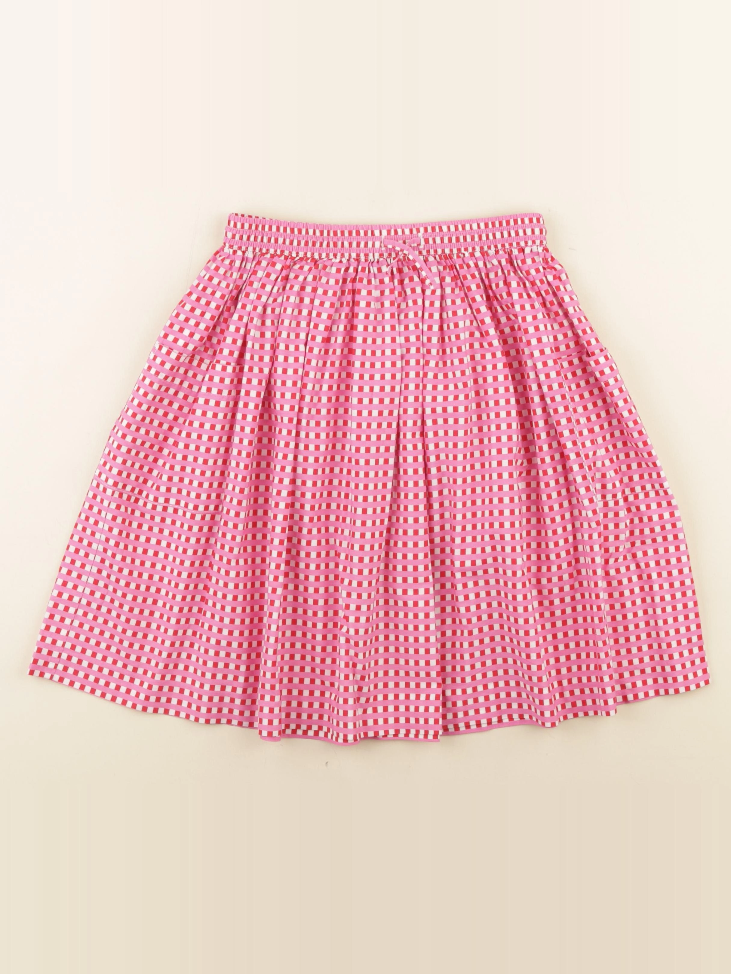 Jacadi - jupe rouge, rose - 8 ans