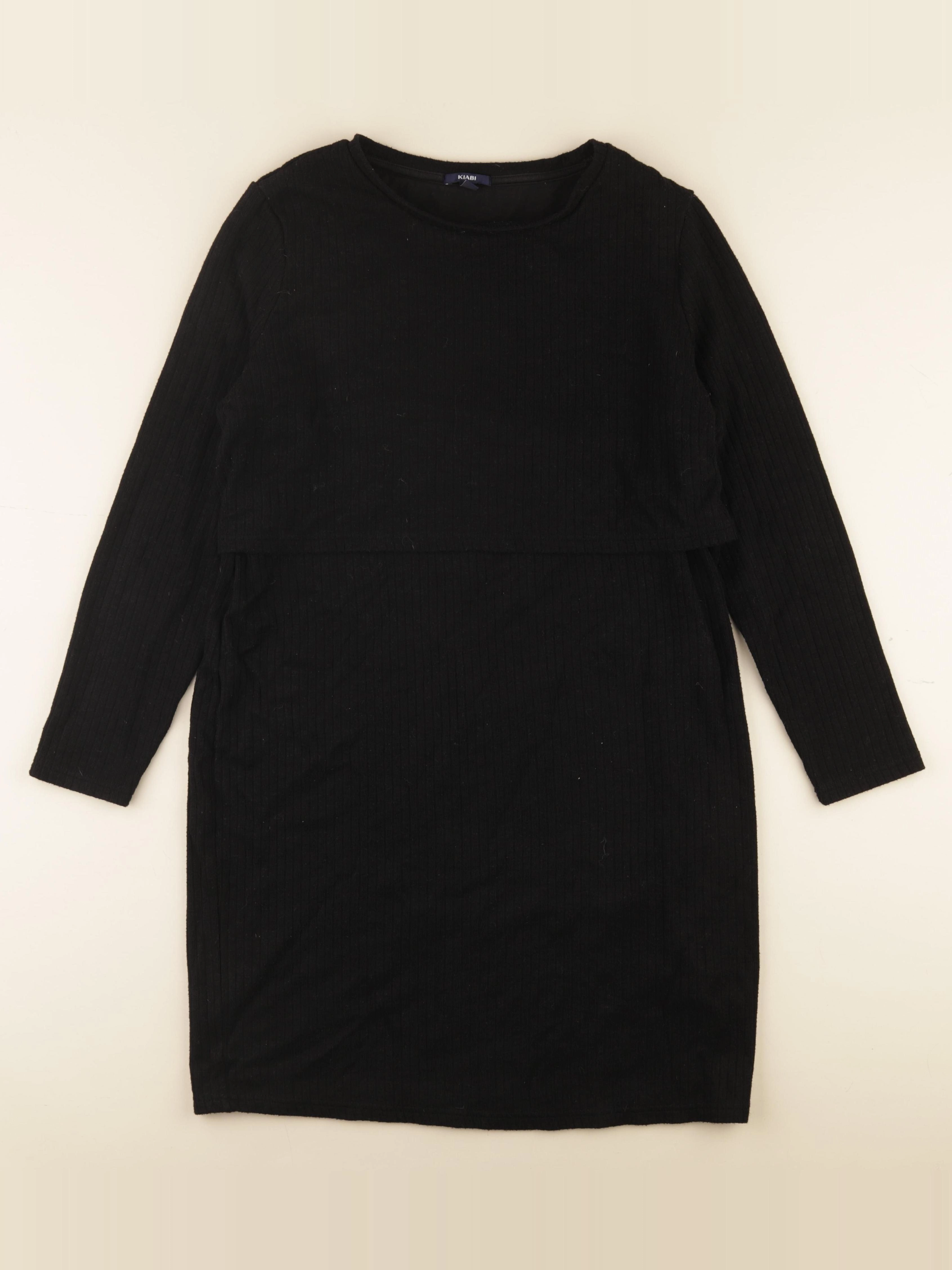 Kiabi - robe grossesse, allaitement noir - 46 à 48