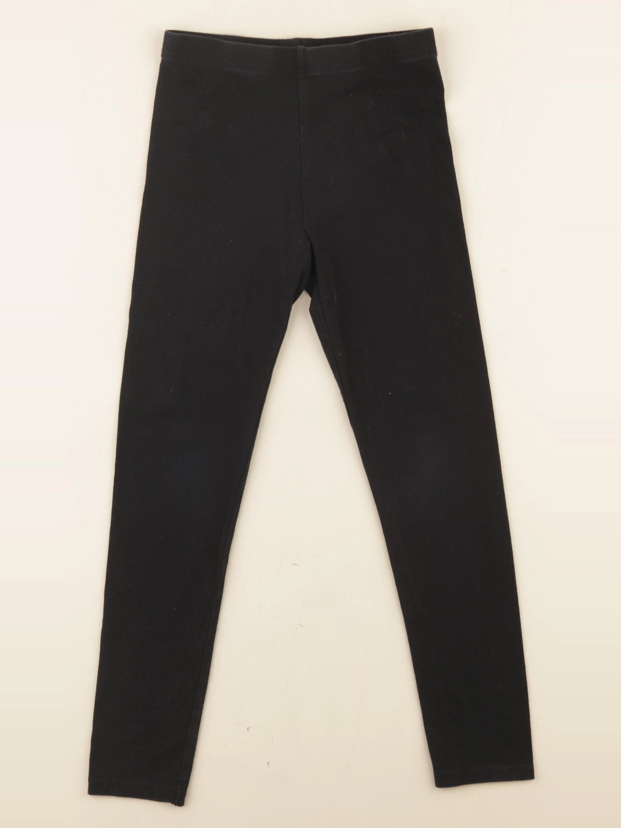 H&M - legging noir - 7/8 ans