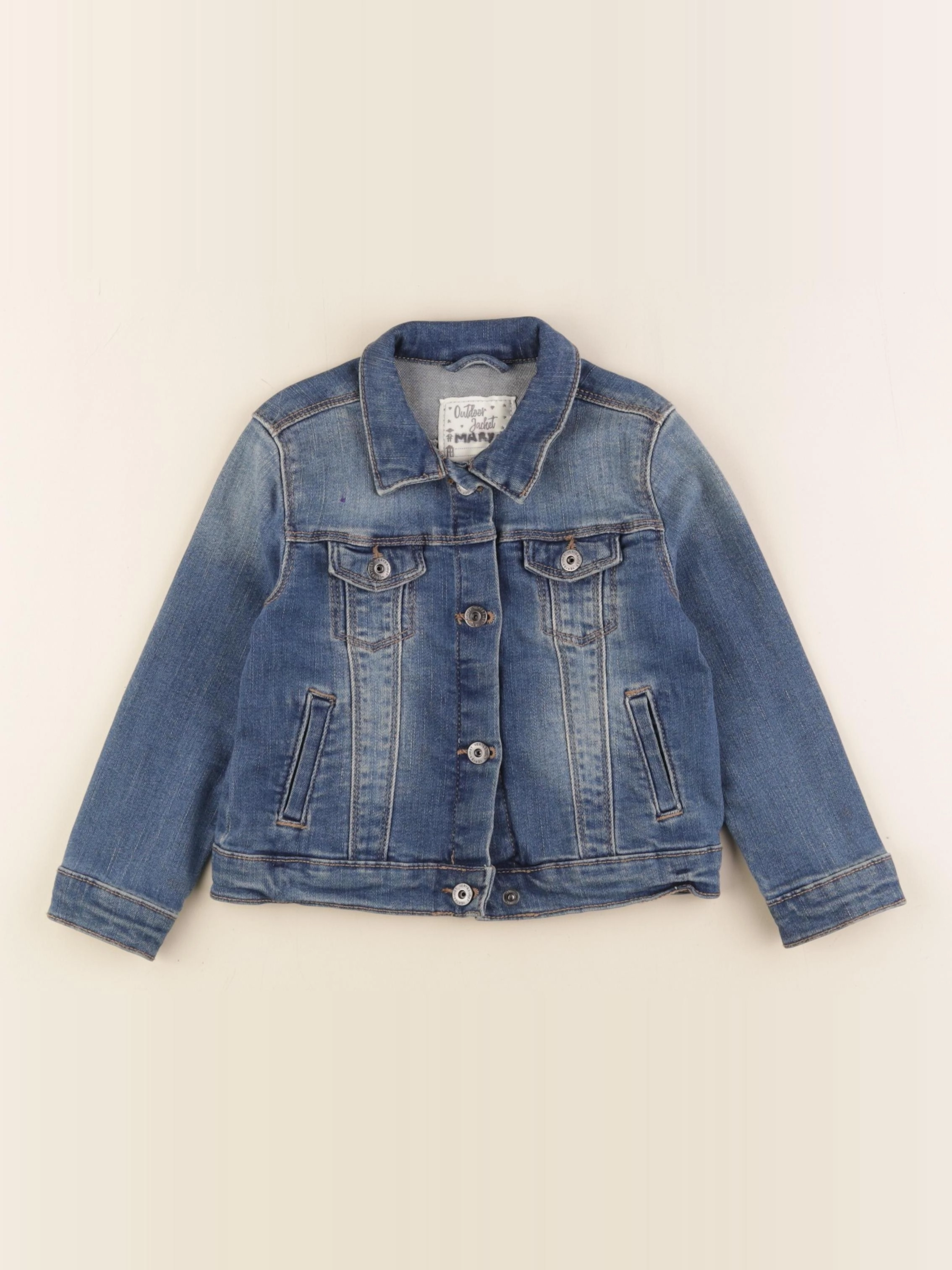 Vertbaudet - veste bleu - 3 ans