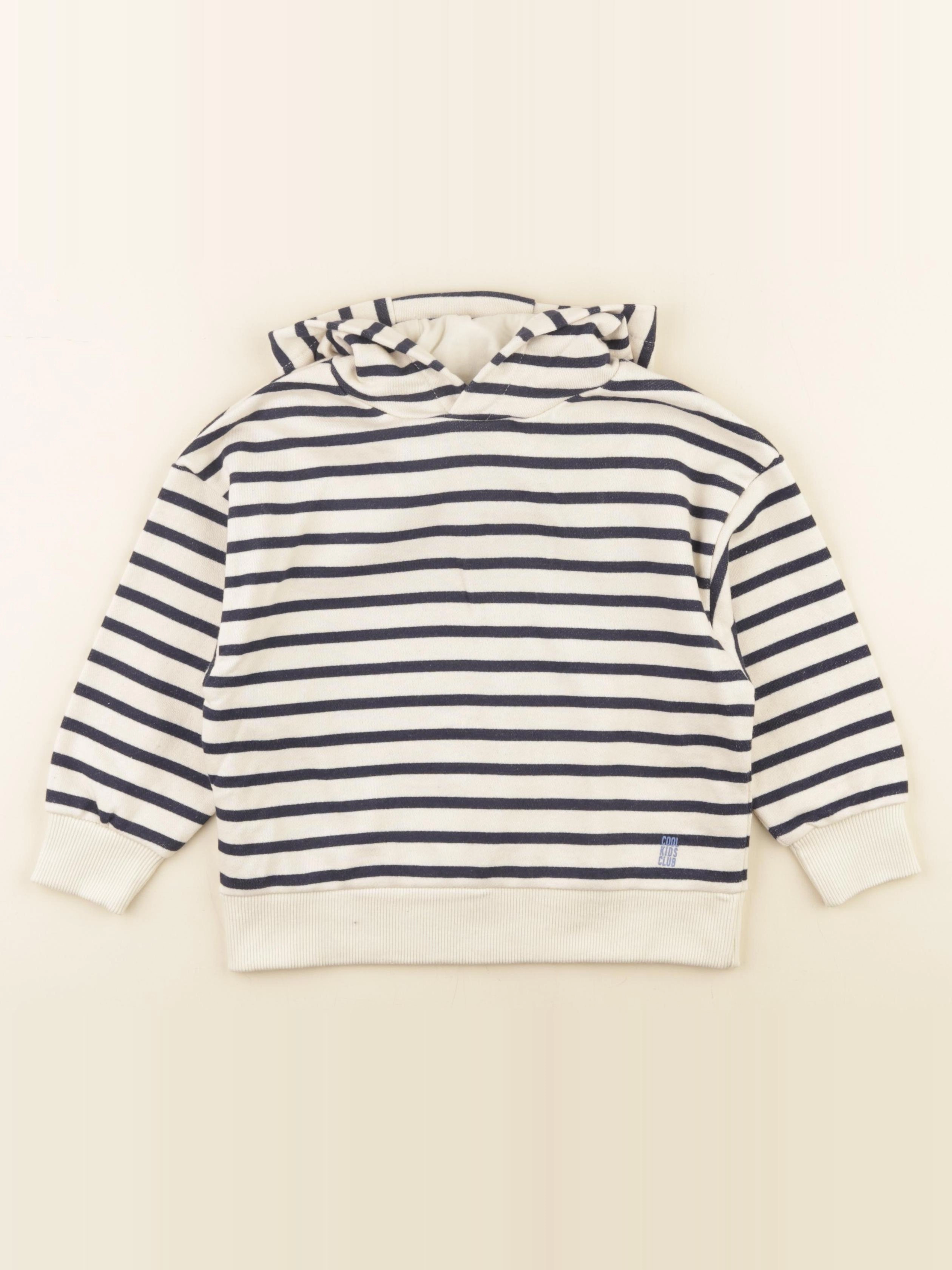 Vertbaudet - sweat multicolore - 5 ans