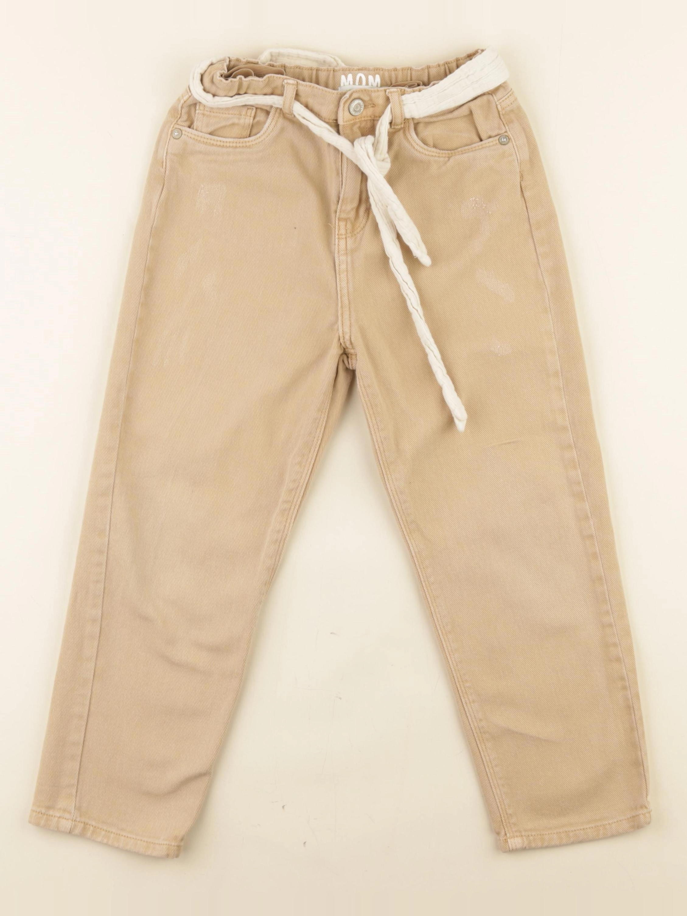 Vertbaudet - jean marron - 7 ans