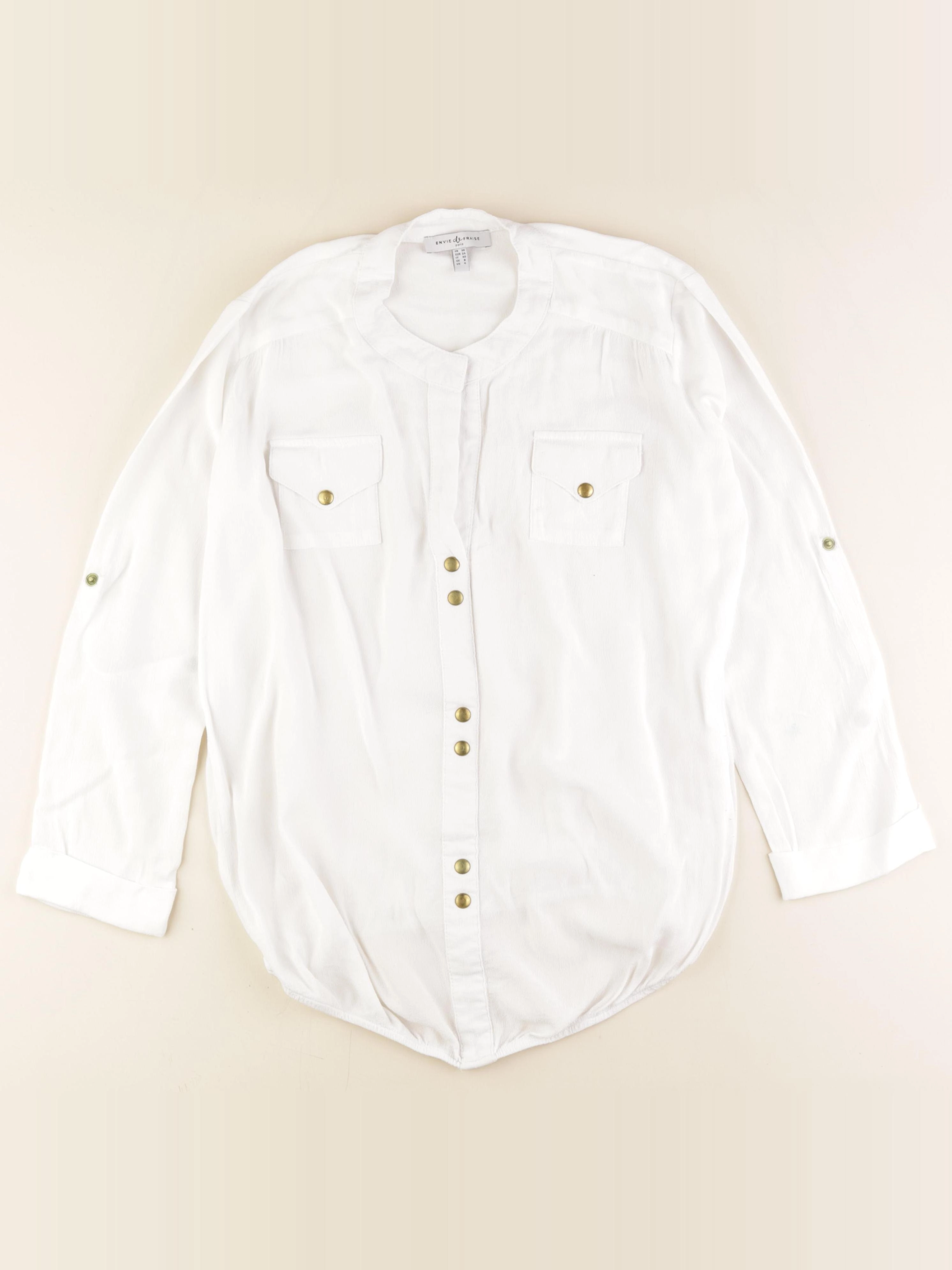 Envie de fraise - chemise grossesse blanc - 36