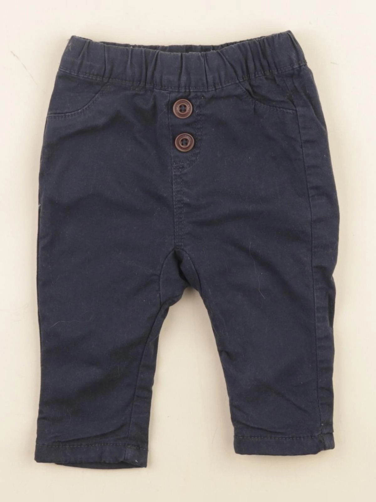 Tape à l'oeil - pantalon bleu - 3 mois