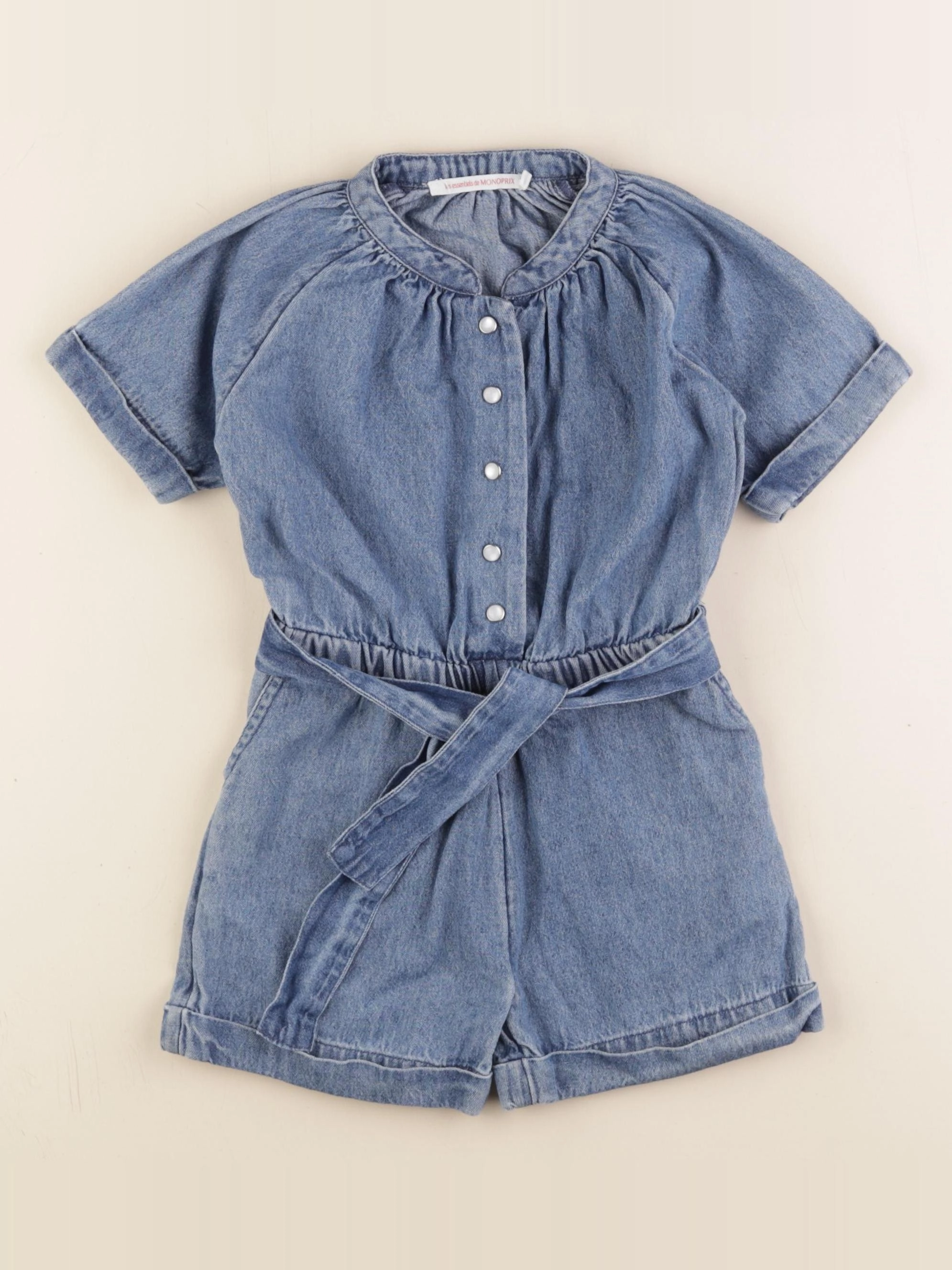 Monoprix - combinaison bleu - 3 ans