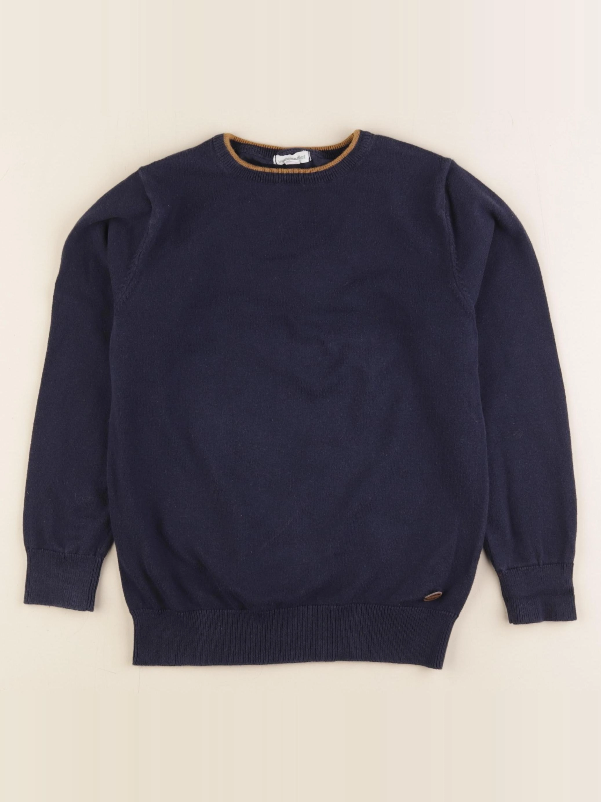 Vertbaudet - pull bleu - 8 ans