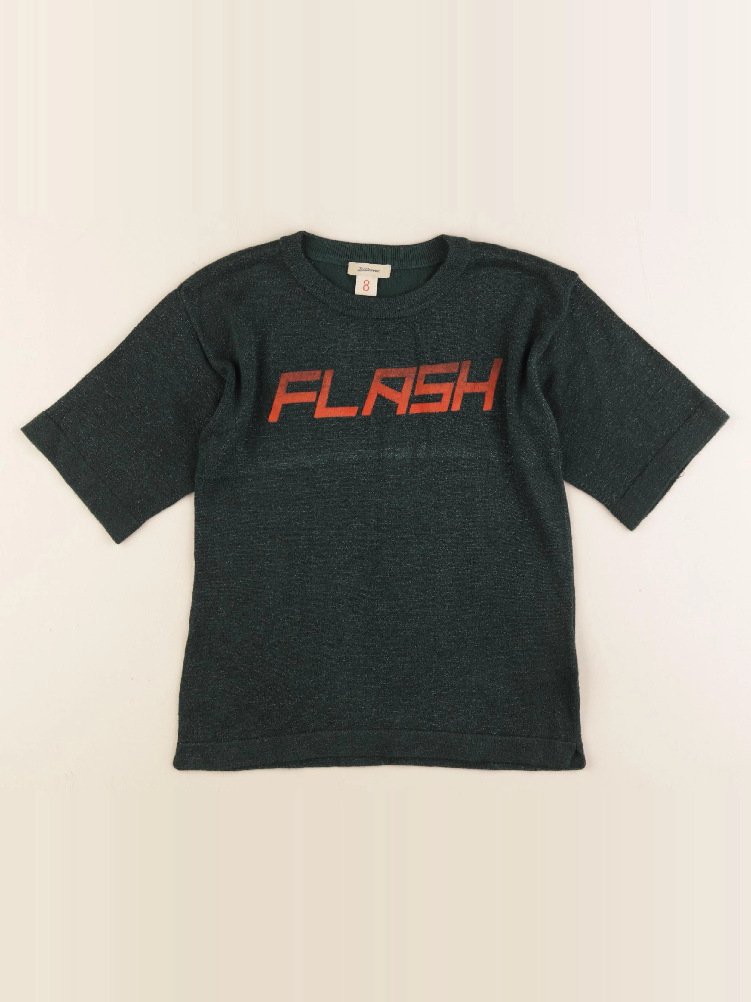 Bellerose - tee-shirt vert - 8 ans