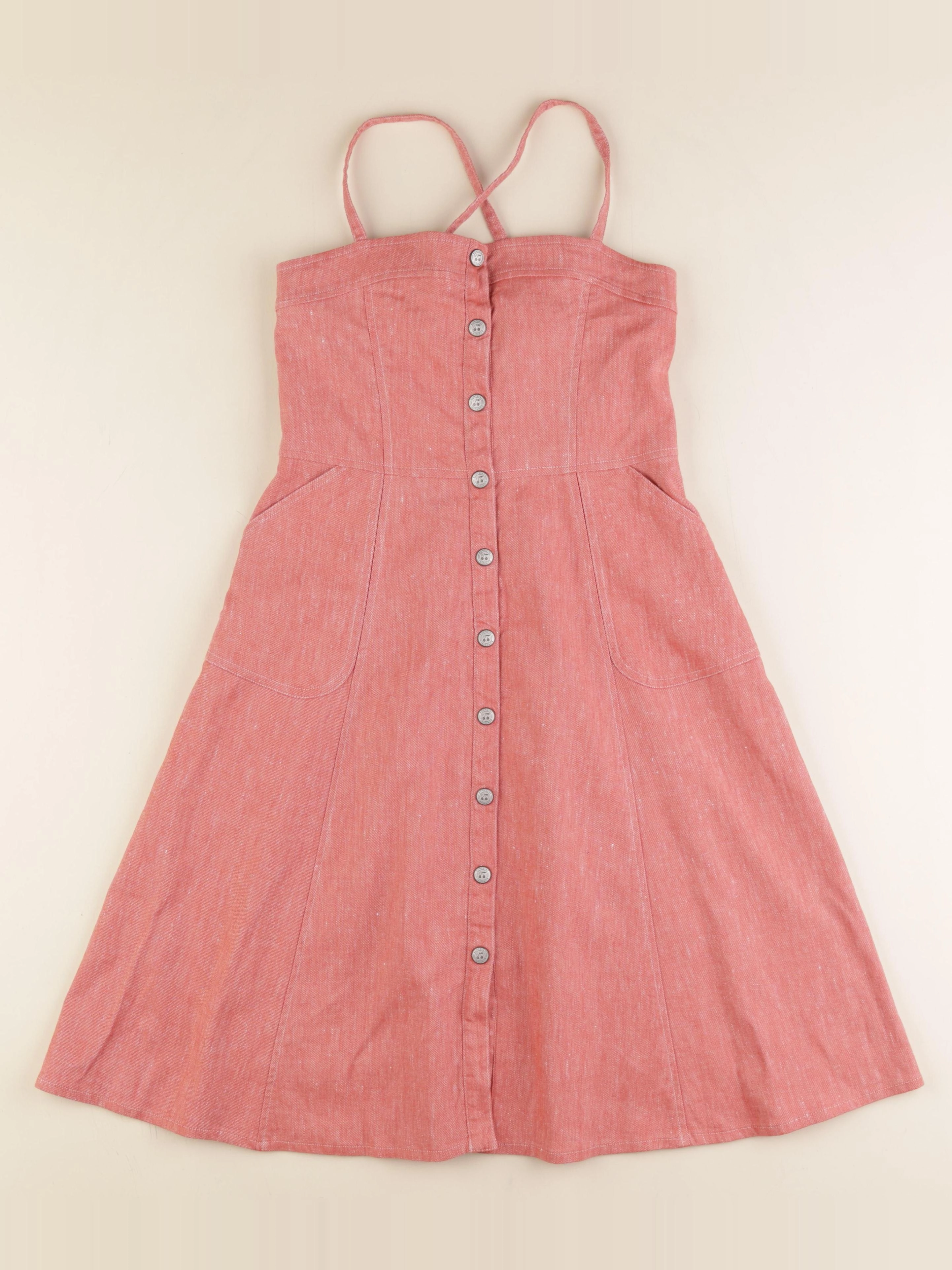 Bonpoint - robe rose - 10 ans