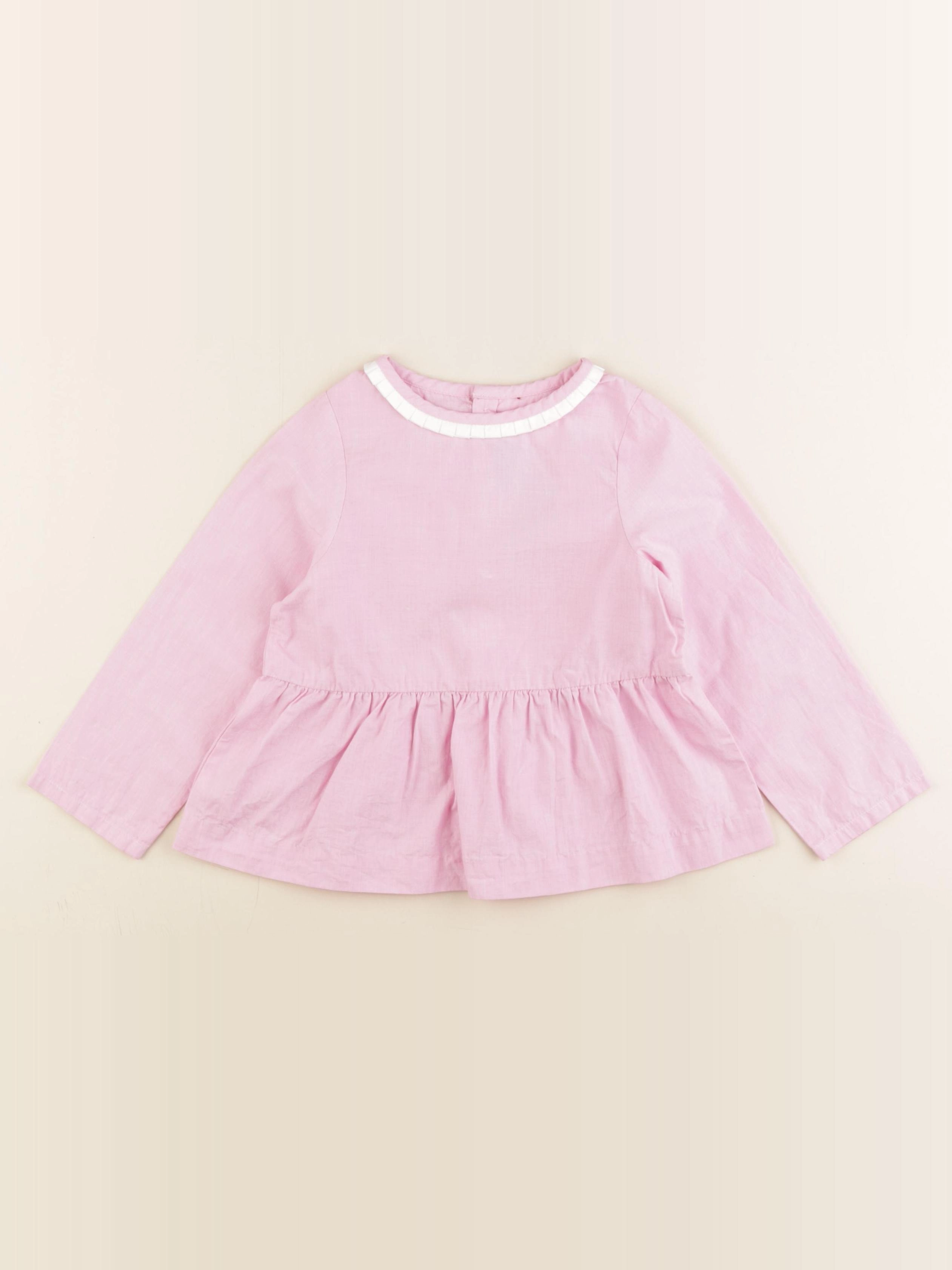 Jacadi - blouse rose - 36 mois