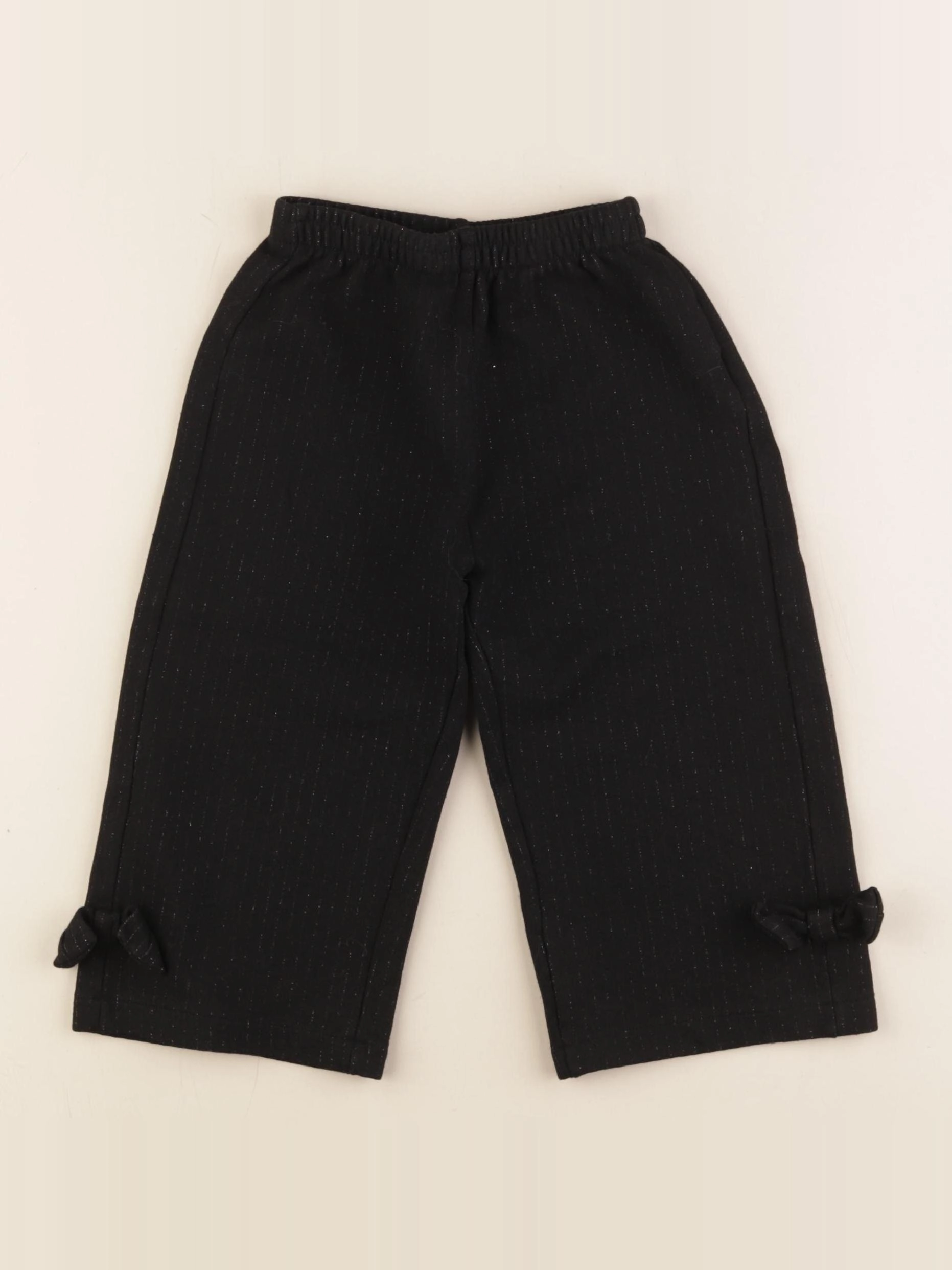 Zara - pantalon noir, argent - 3 ans