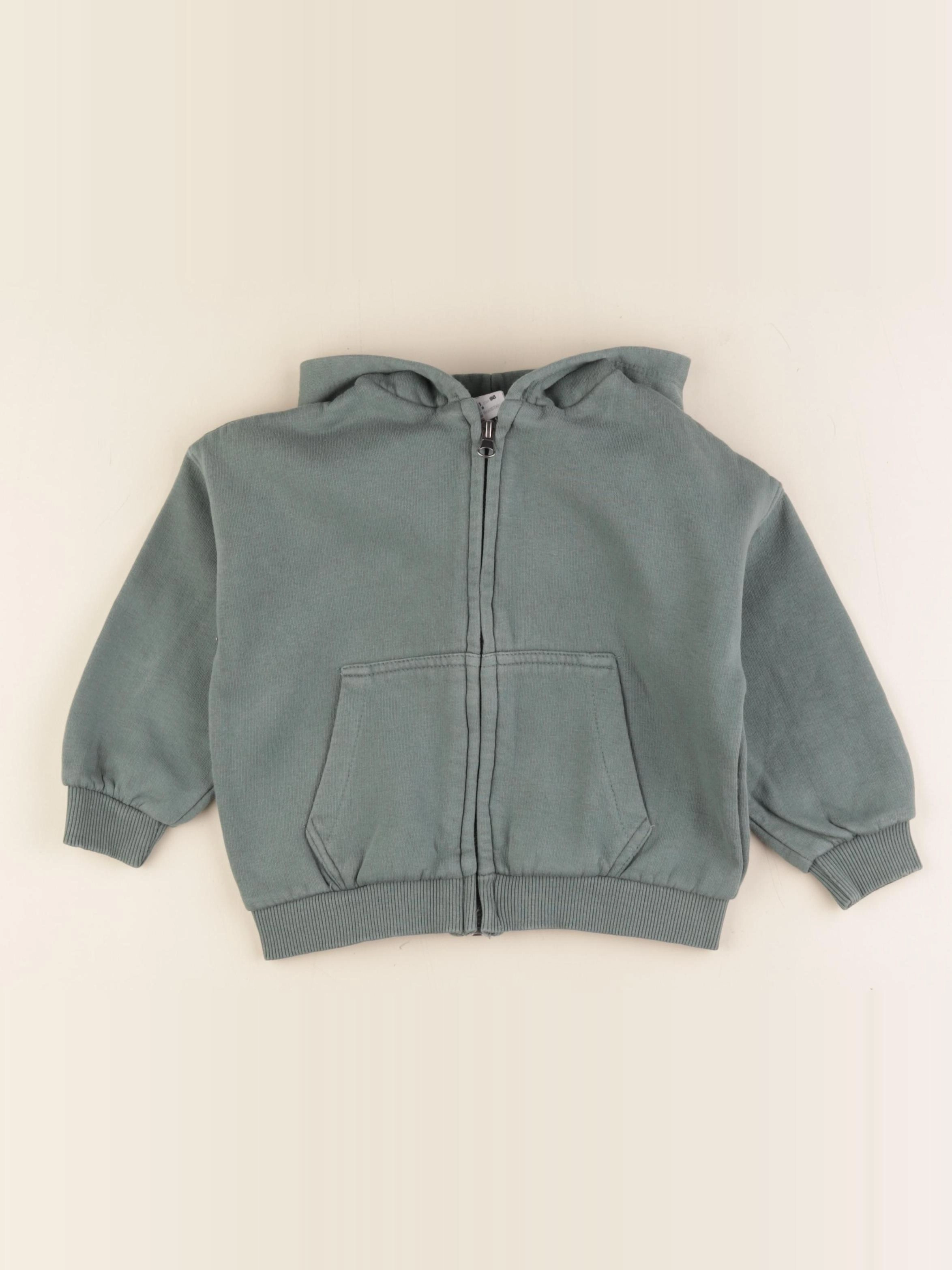 Zara - sweat vert - 2/3 ans
