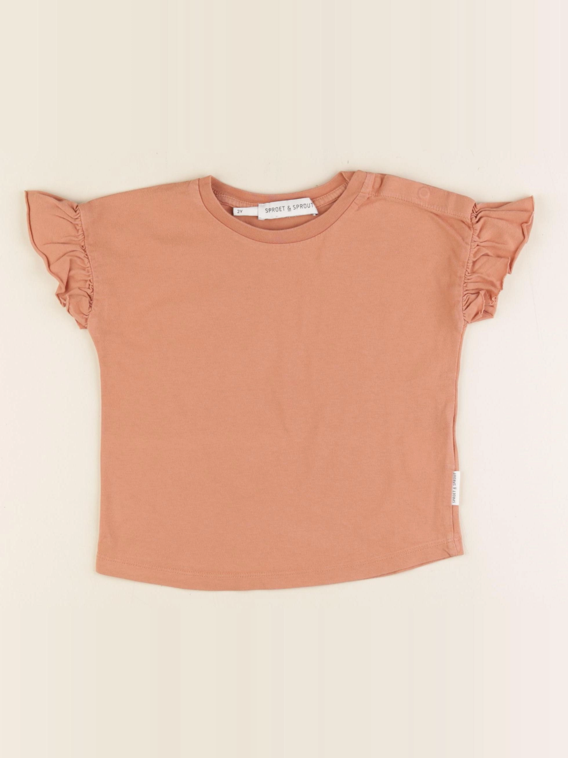 Sproet & Sprout - tee-shirt marron - 2 ans