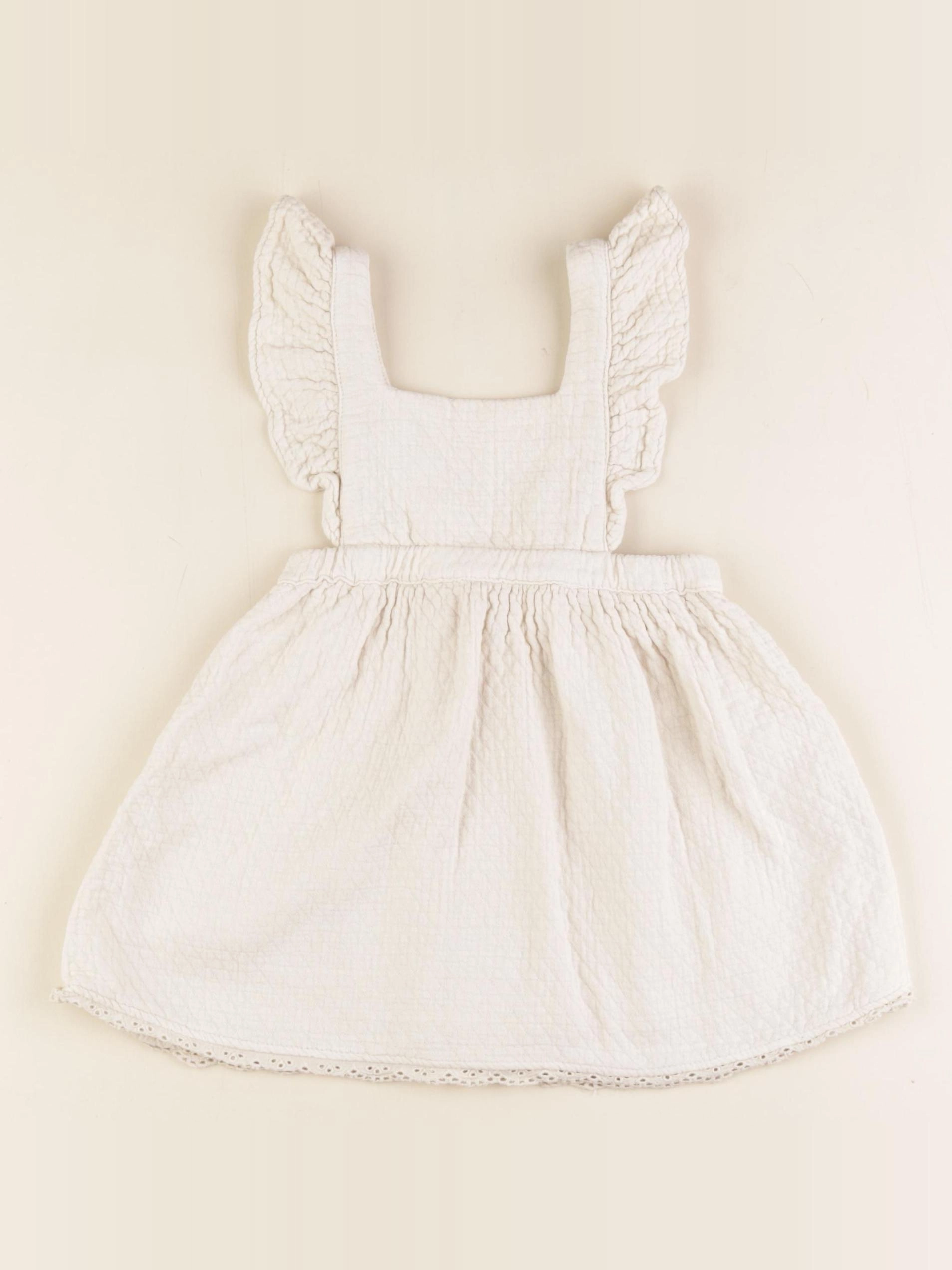 Zara - robe beige - 18/24 mois