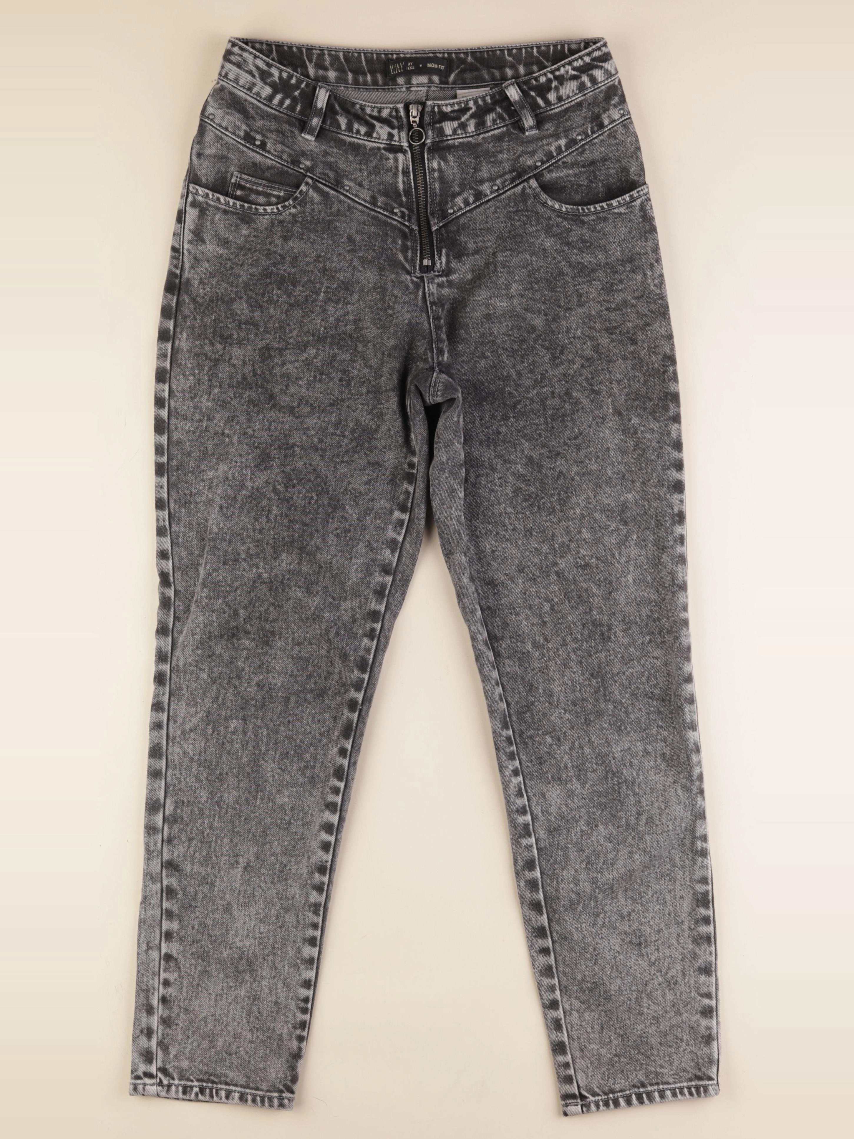 IKKS - jean gris - 14 ans