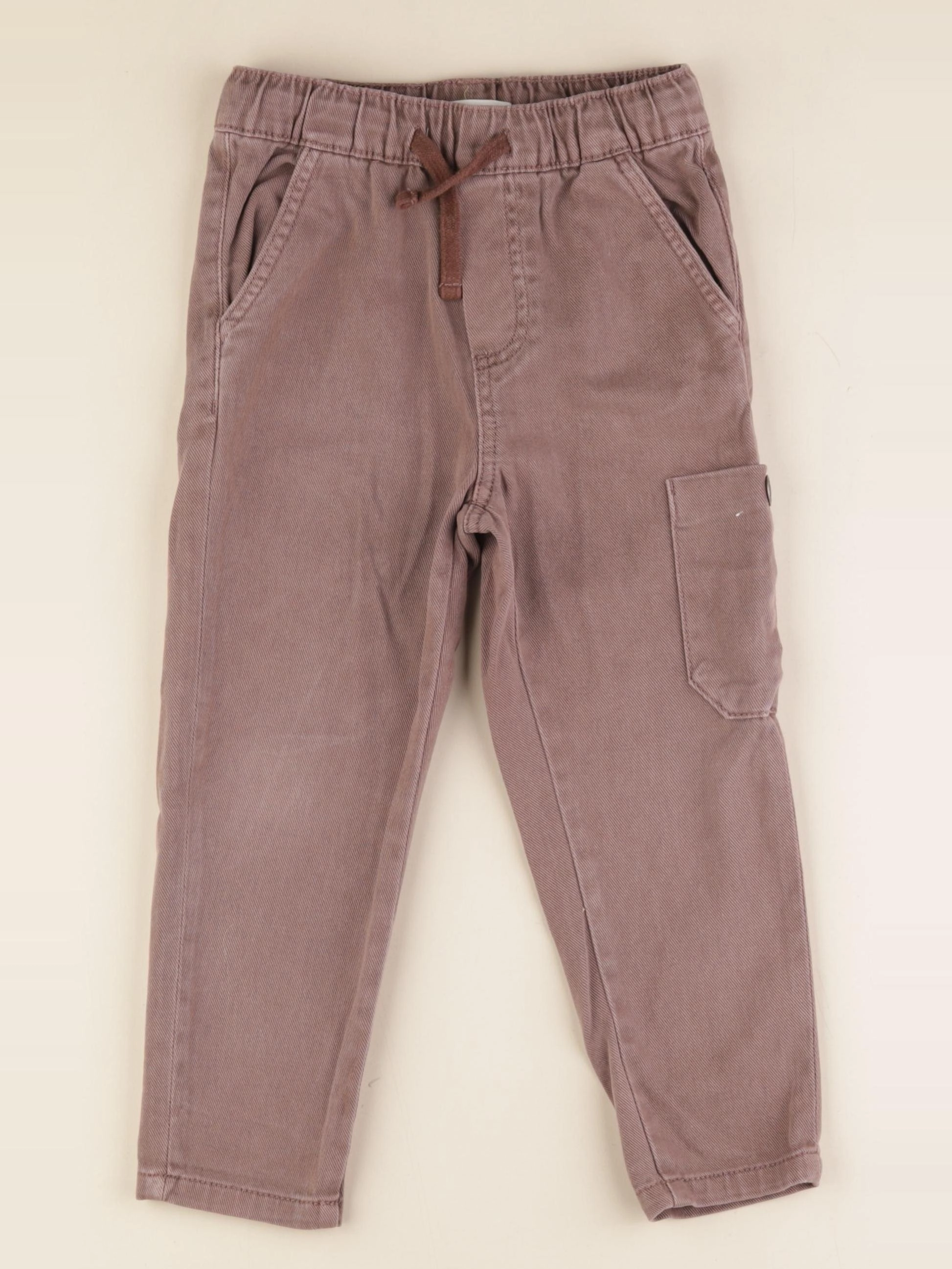 Vertbaudet - pantalon marron - 4 ans