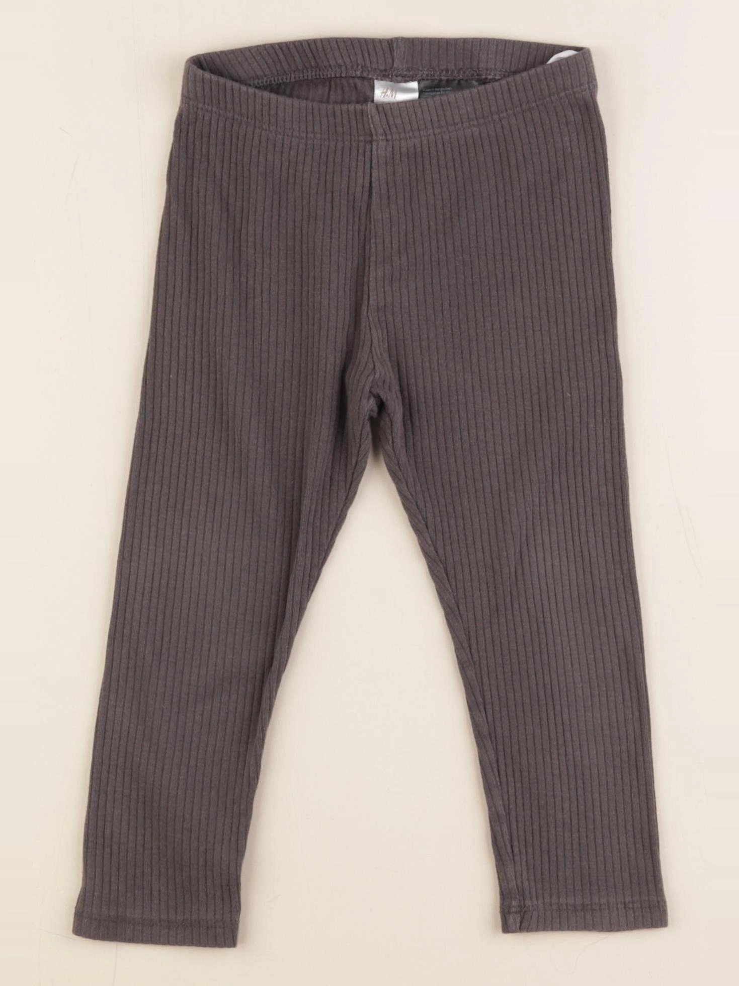H&M - legging gris - 2 ans