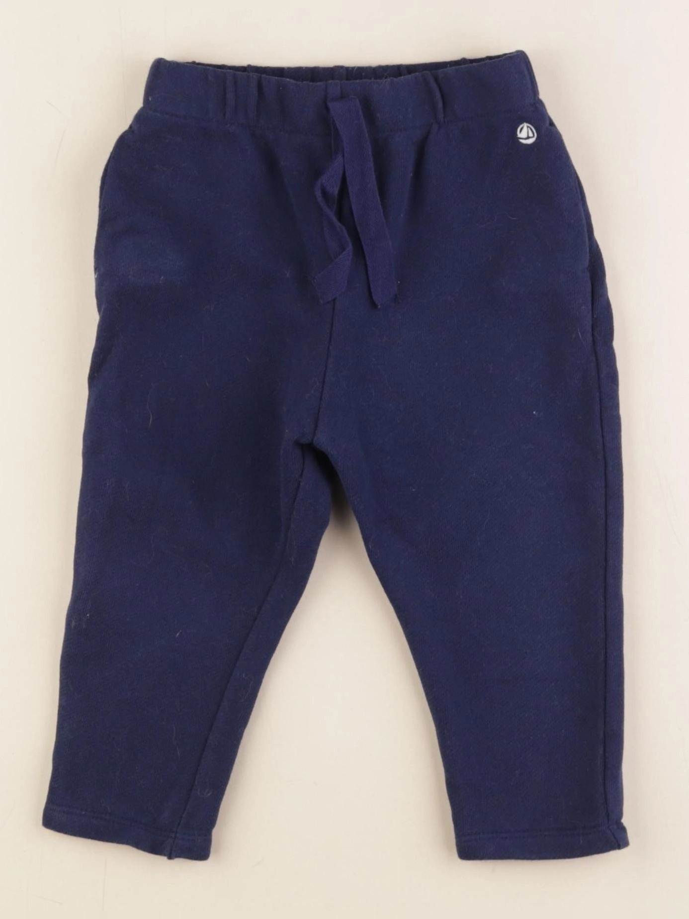 Petit Bateau - jogging bleu - 18 mois