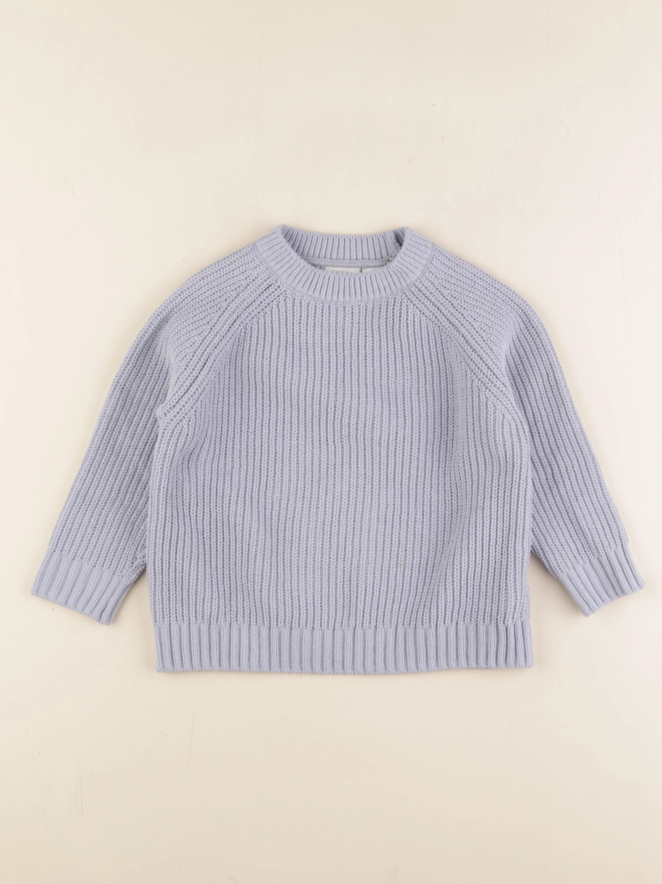 Zara - pull bleu - 3 ans