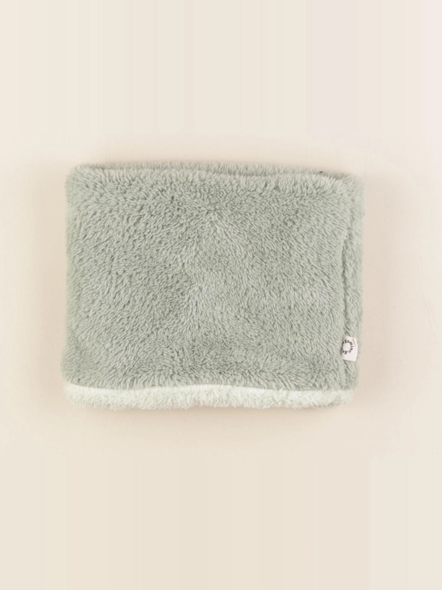 Gamin gamine - tour de cou vert - 2/3 ans