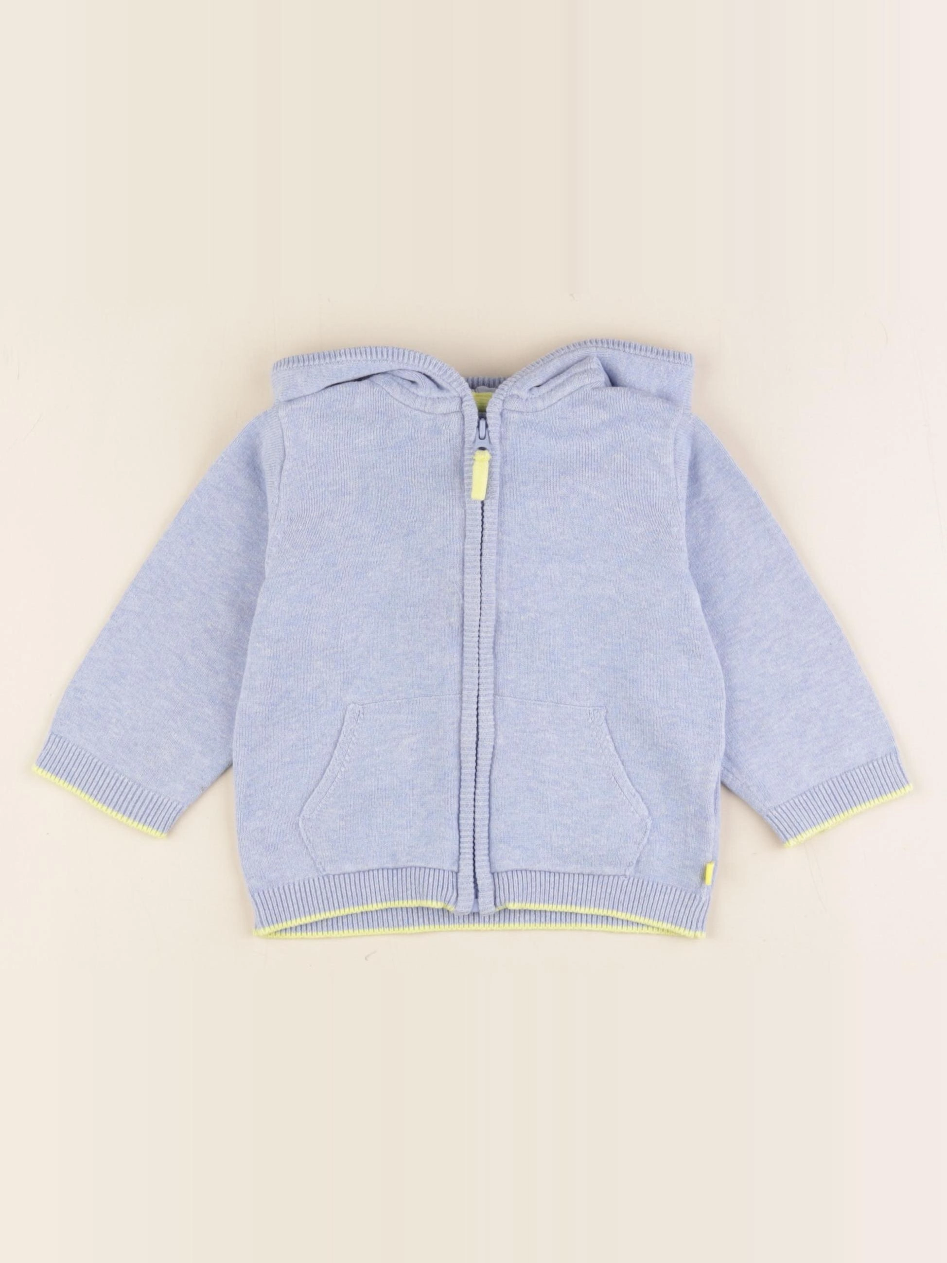 Cadet Rousselle - gilet bleu - 6 mois