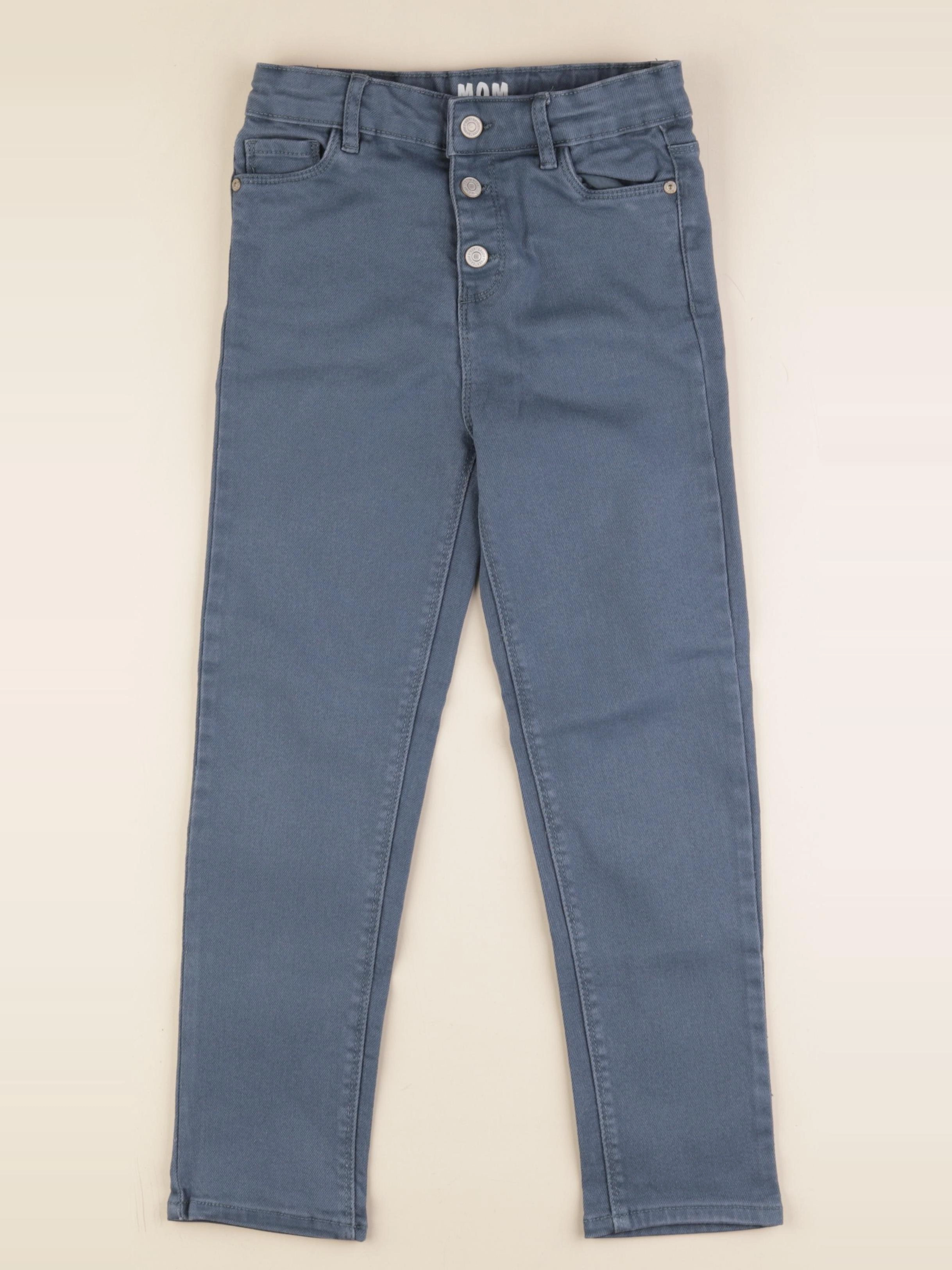 Vertbaudet - pantalon bleu - 9 ans