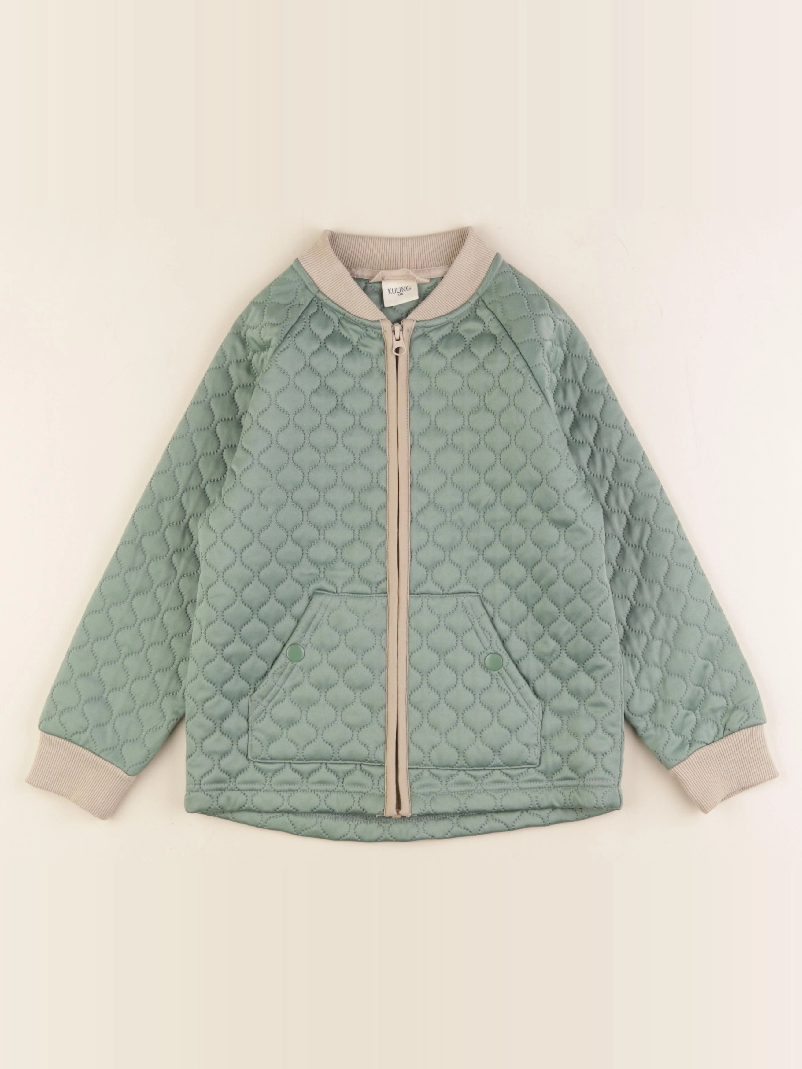 Kuling - veste vert - 6/7 ans