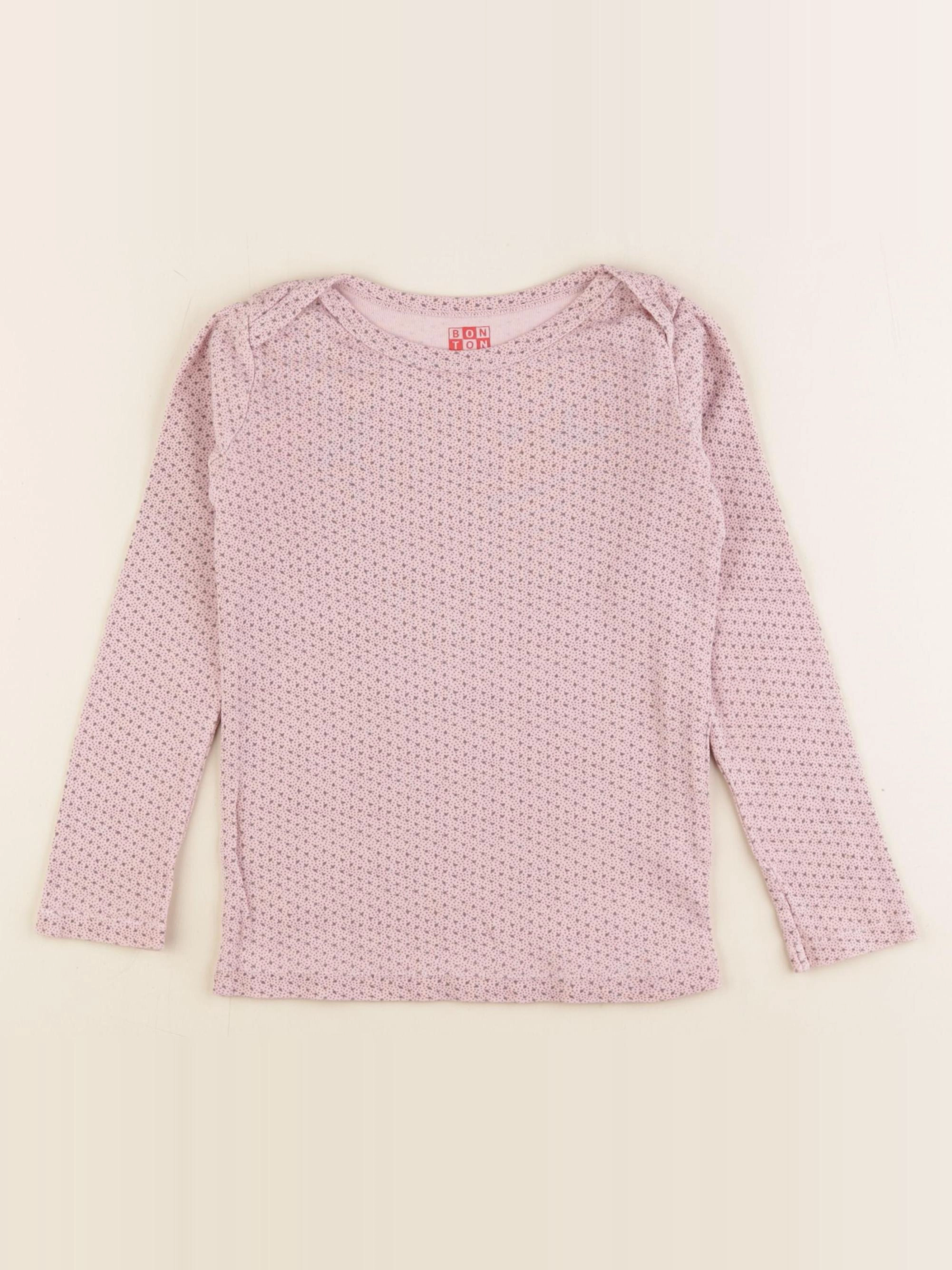 Bonton - maillot de corps rose - 6 ans